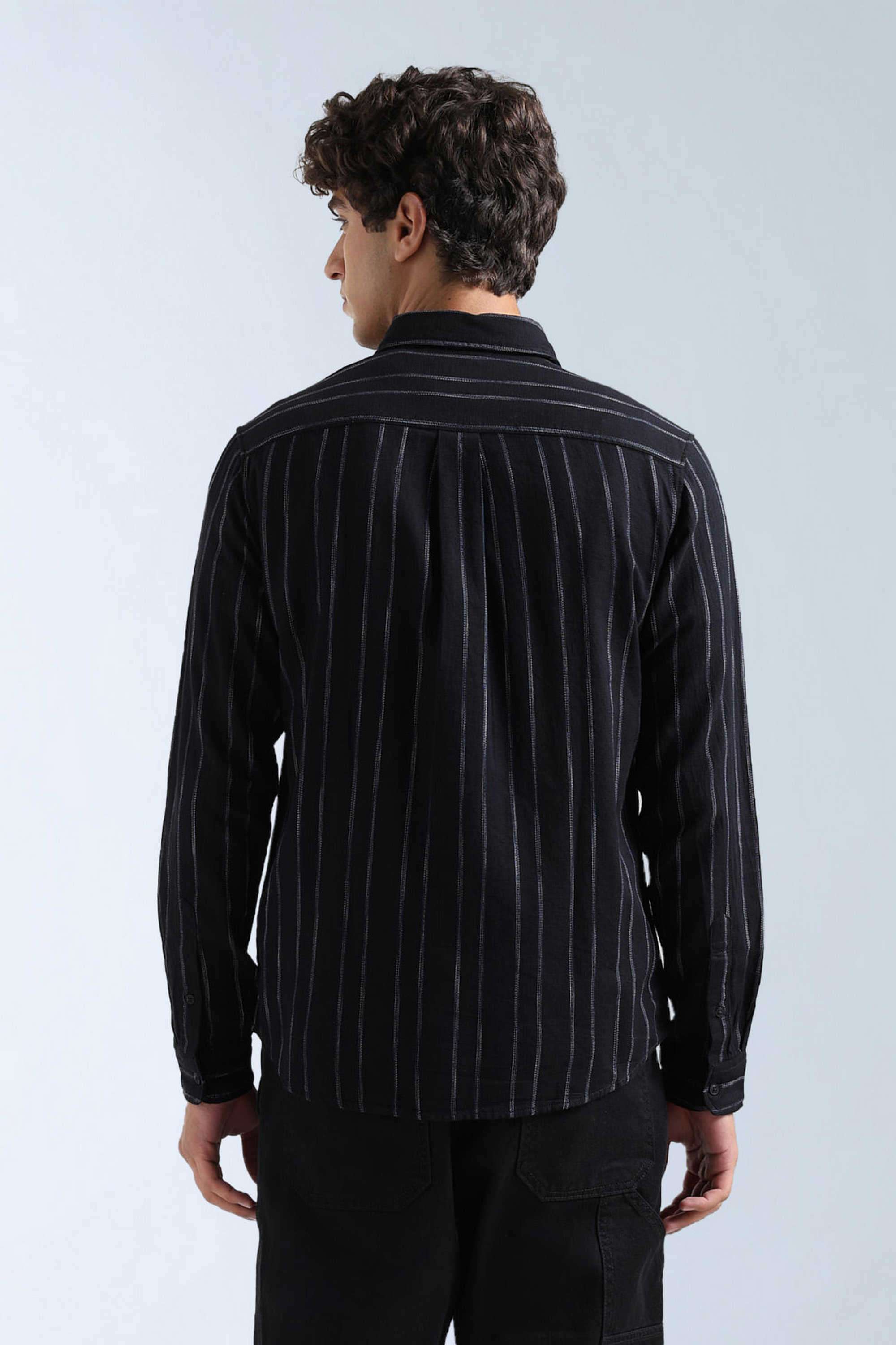 Stripes-Cotton-Slim-Fit-Men-s-Casual-Shirt