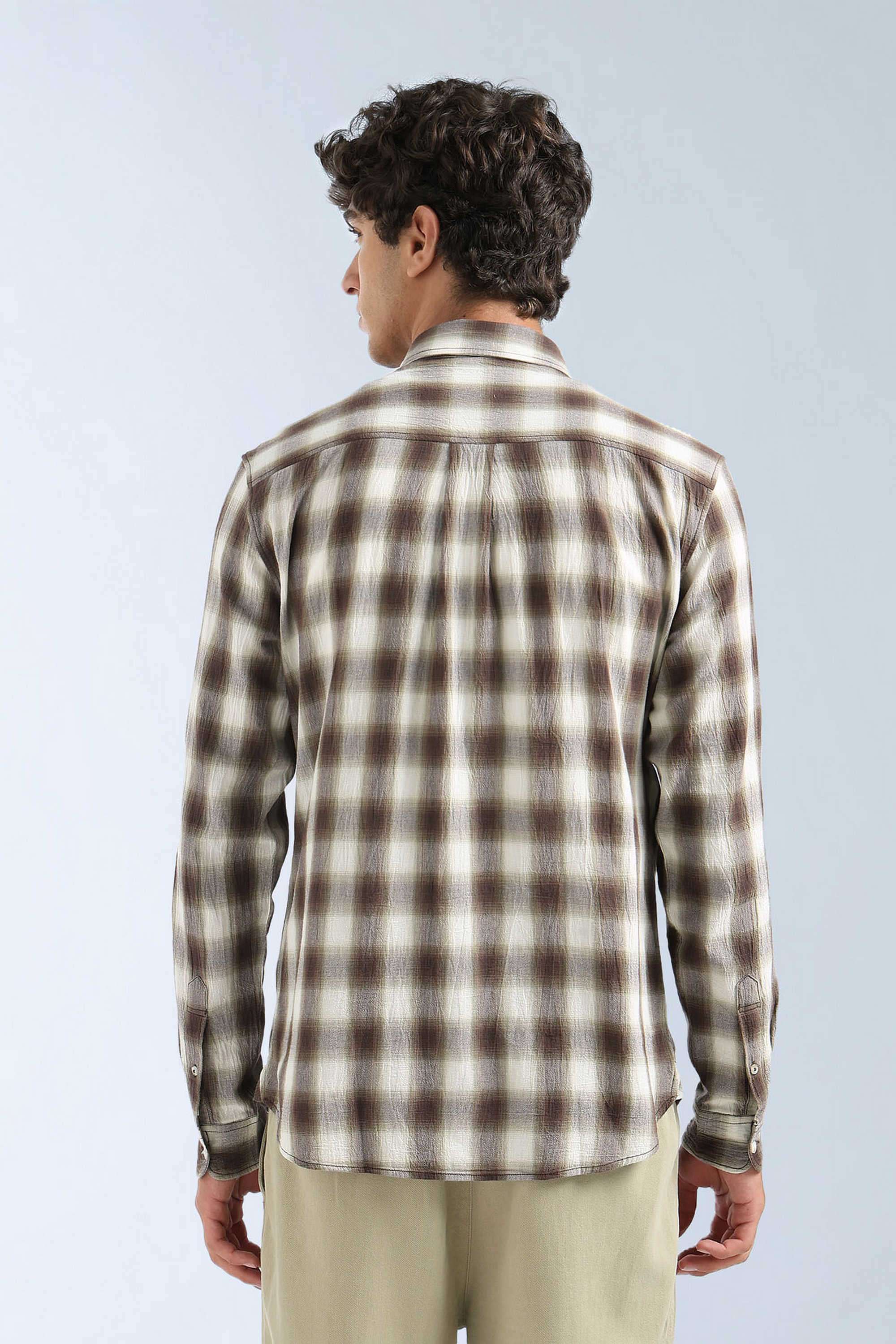 Checks-Cotton-Slim-Fit-Men-s-Casual-Shirt