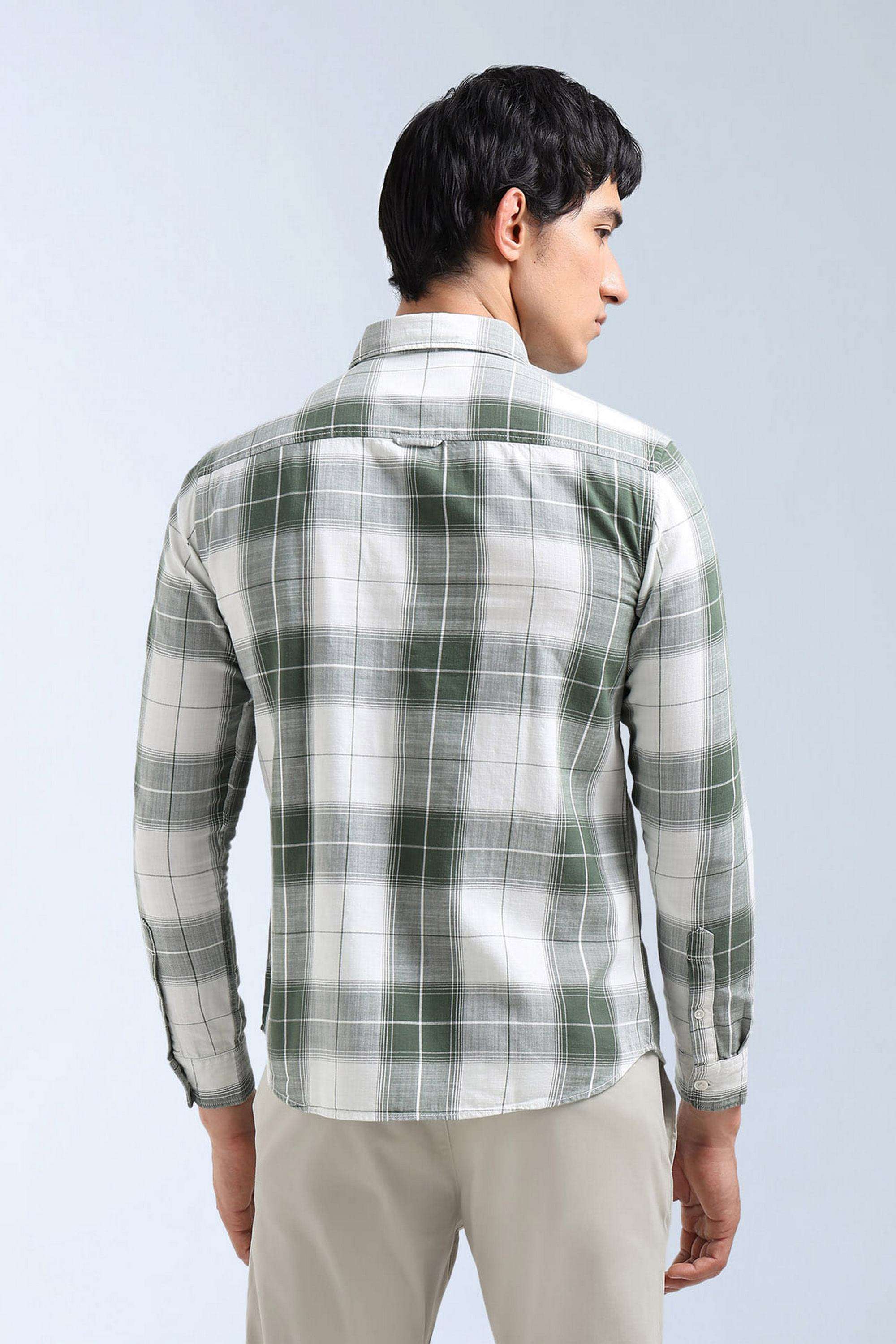 Checks-Cotton-Slim-Fit-Men-s-Shirt