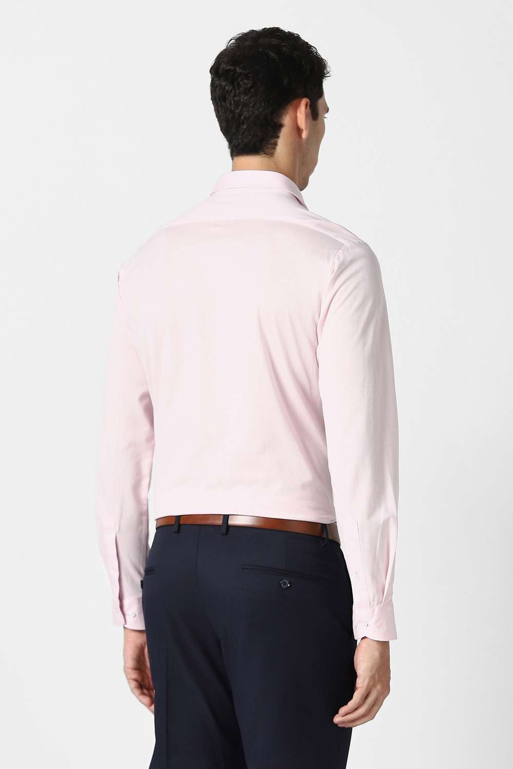 Solid-Cotton-Slim-Fit-Men-s-Shirt