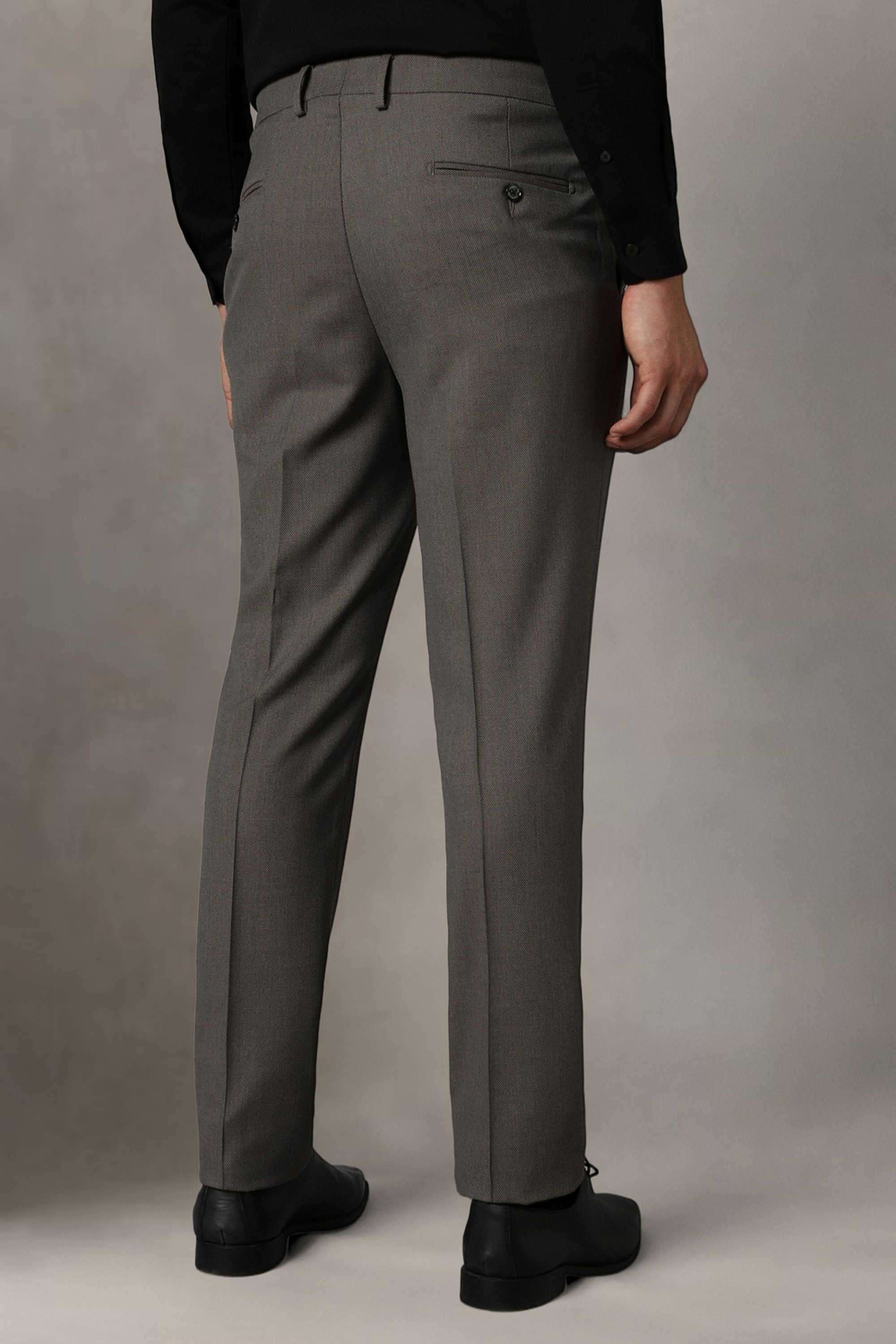 Textured-Blended-Fabric-Slim-Fit-Men-Formal-Wear-Trouser