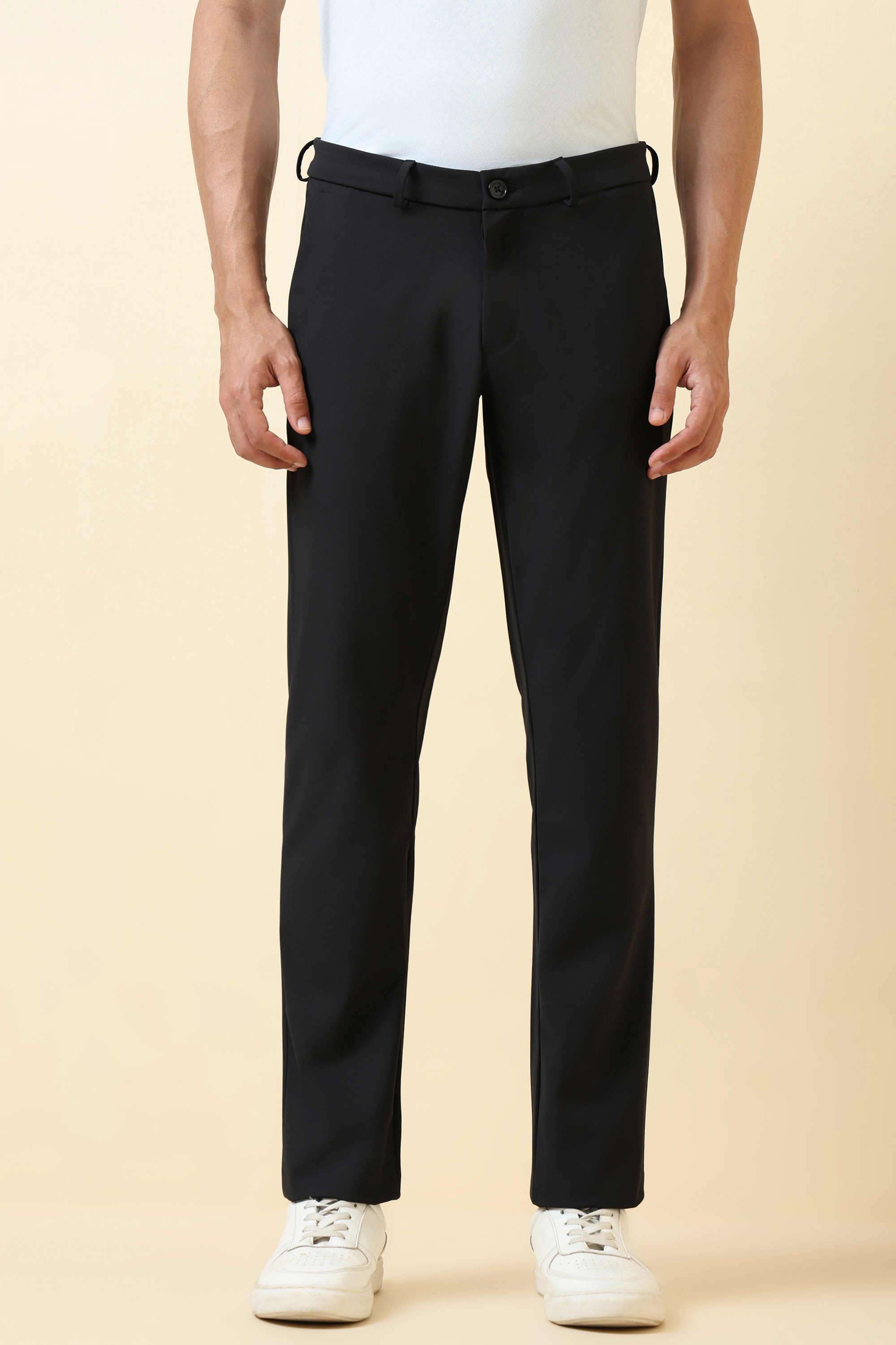 Solid-Polyester-Super-Slim-Fit-Formal-Trousers
