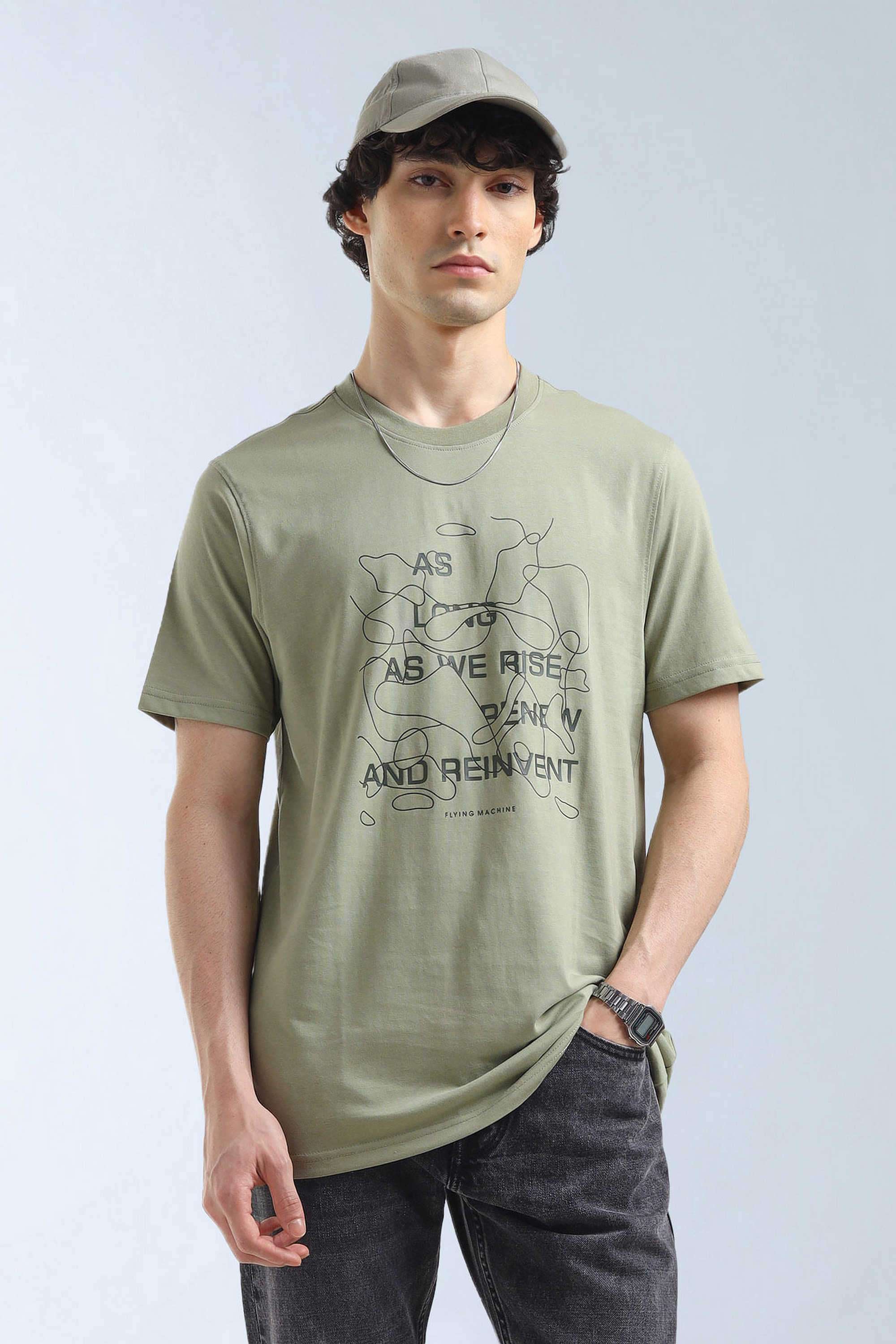 Printed-Polyester-Blend-Round-Neck-Men-s-T-Shirt