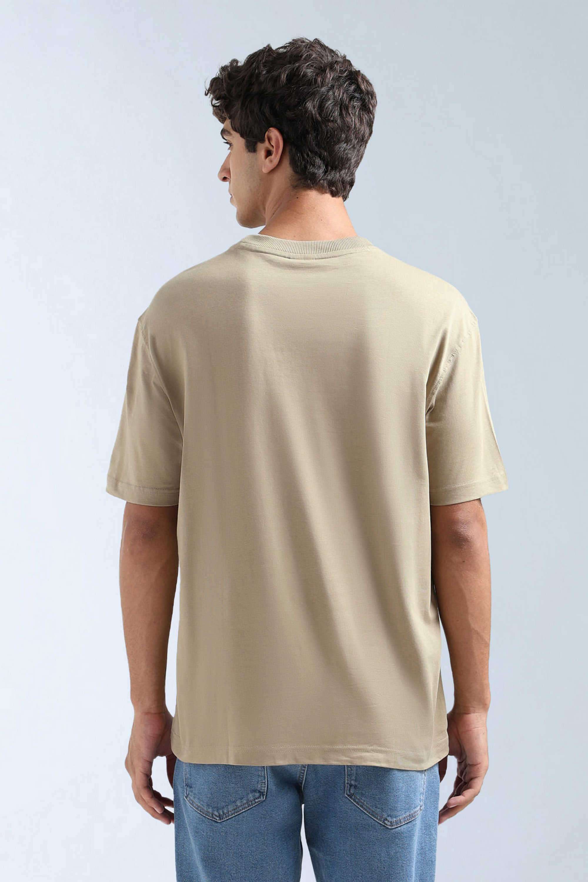 Solid-Cotton-Round-Neck-Men-s-T-Shirt