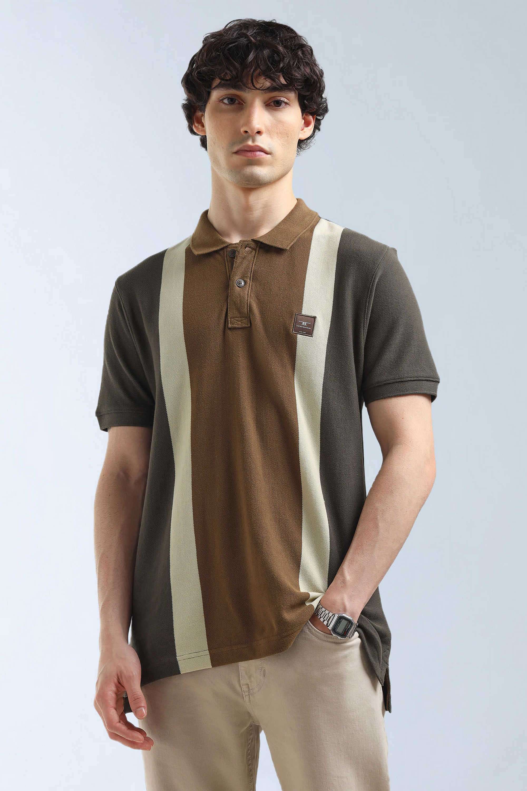 Stripes-Cotton-Polo-Men-s-T-Shirt
