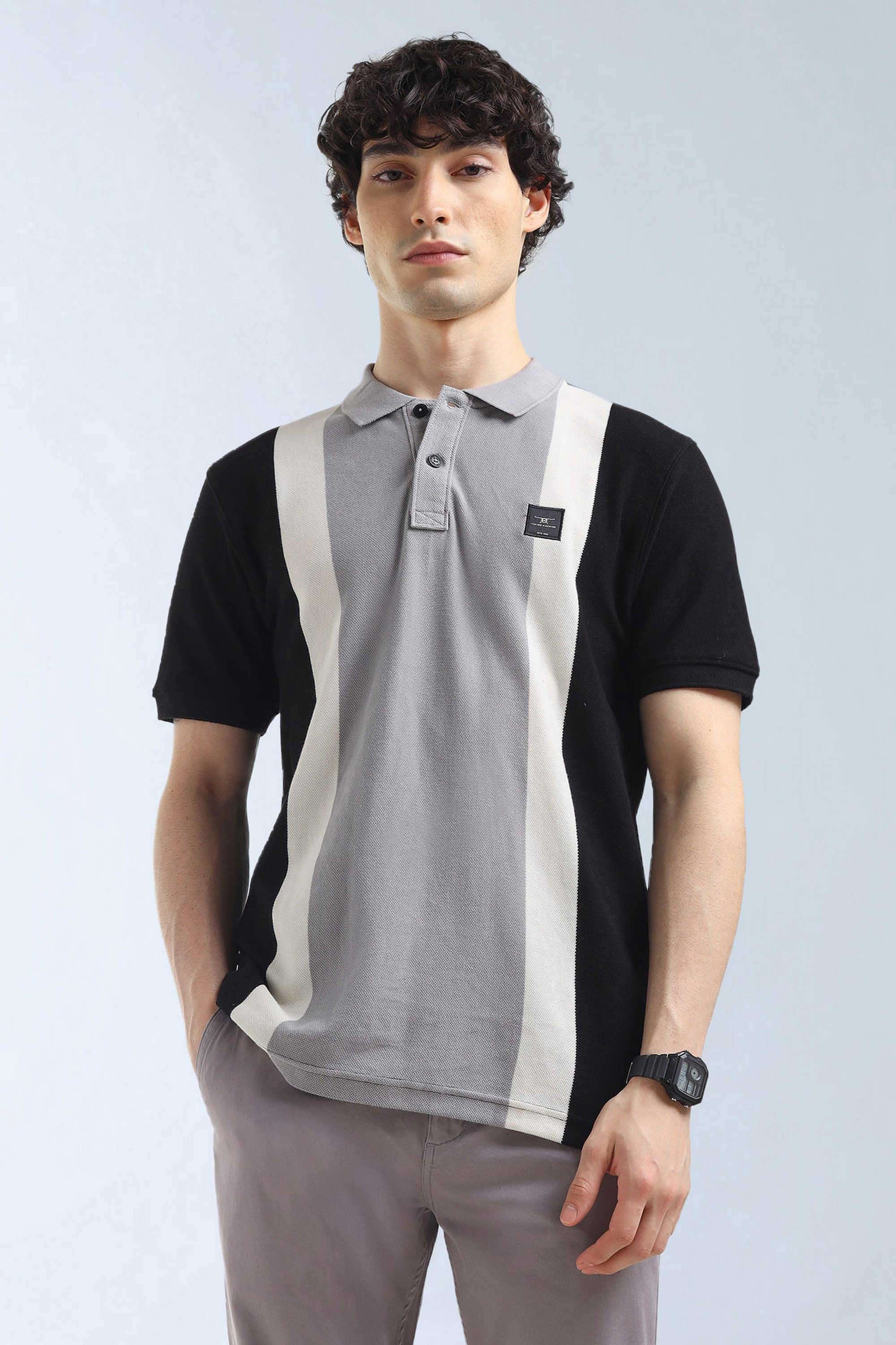 Stripes-Cotton-Polo-Men-s-T-Shirt