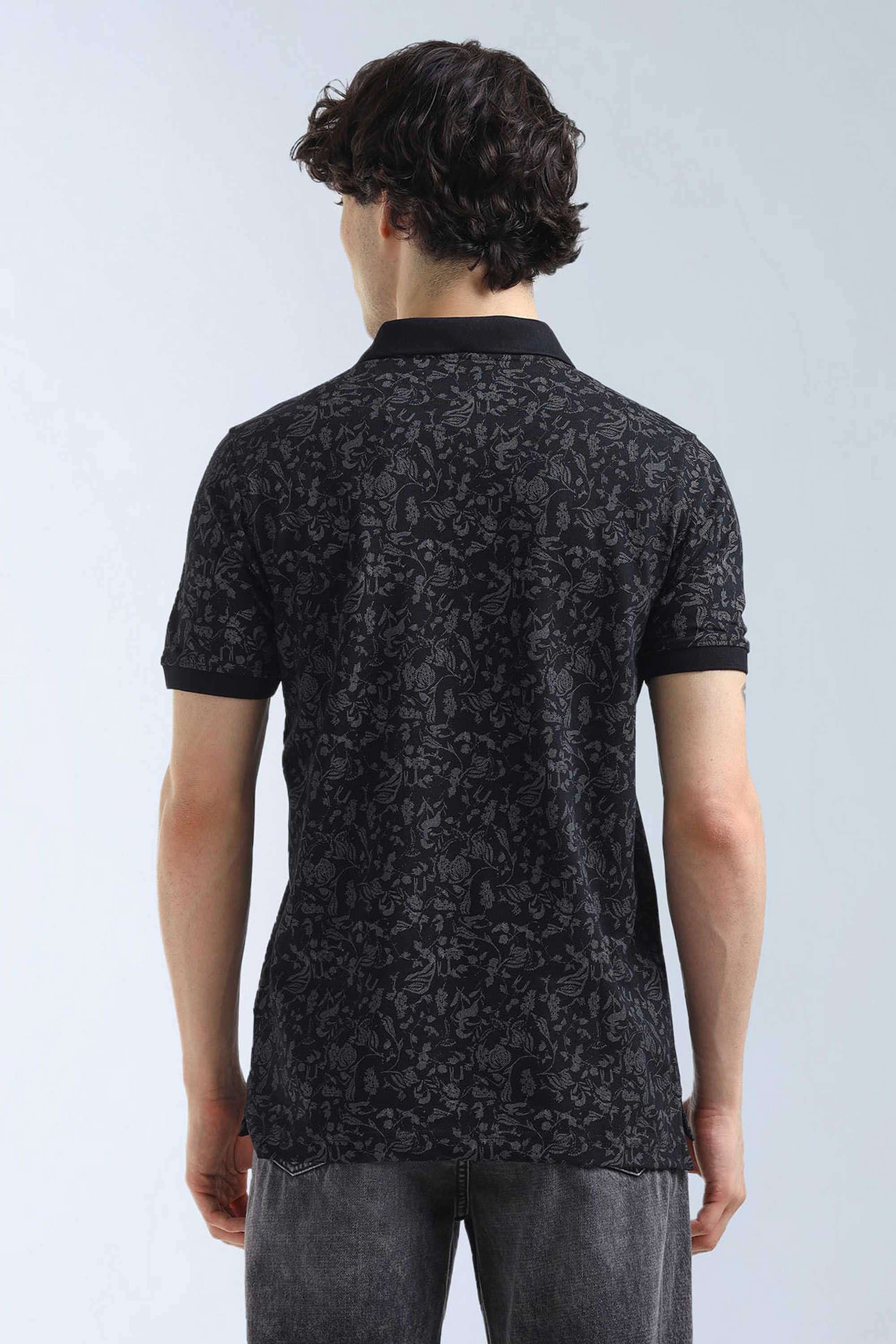 Printed-Cotton-Blend-Polo-Men-s-T-Shirt