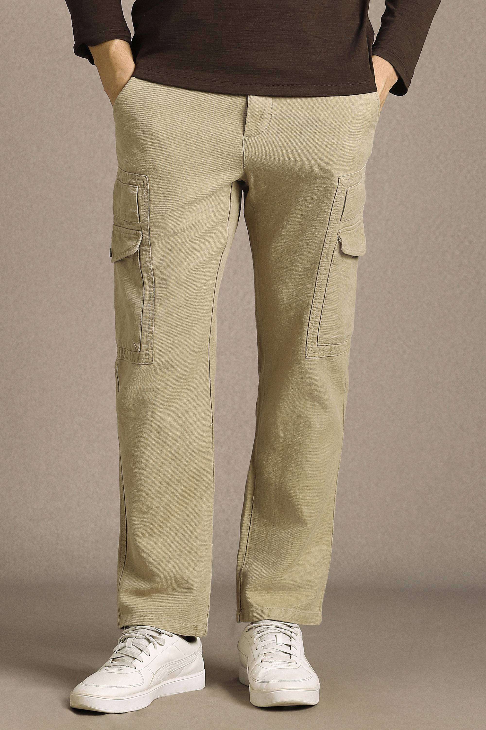 Solid-Cotton-Linen-Blend-Slim-Fit-Men-s-Trousers
