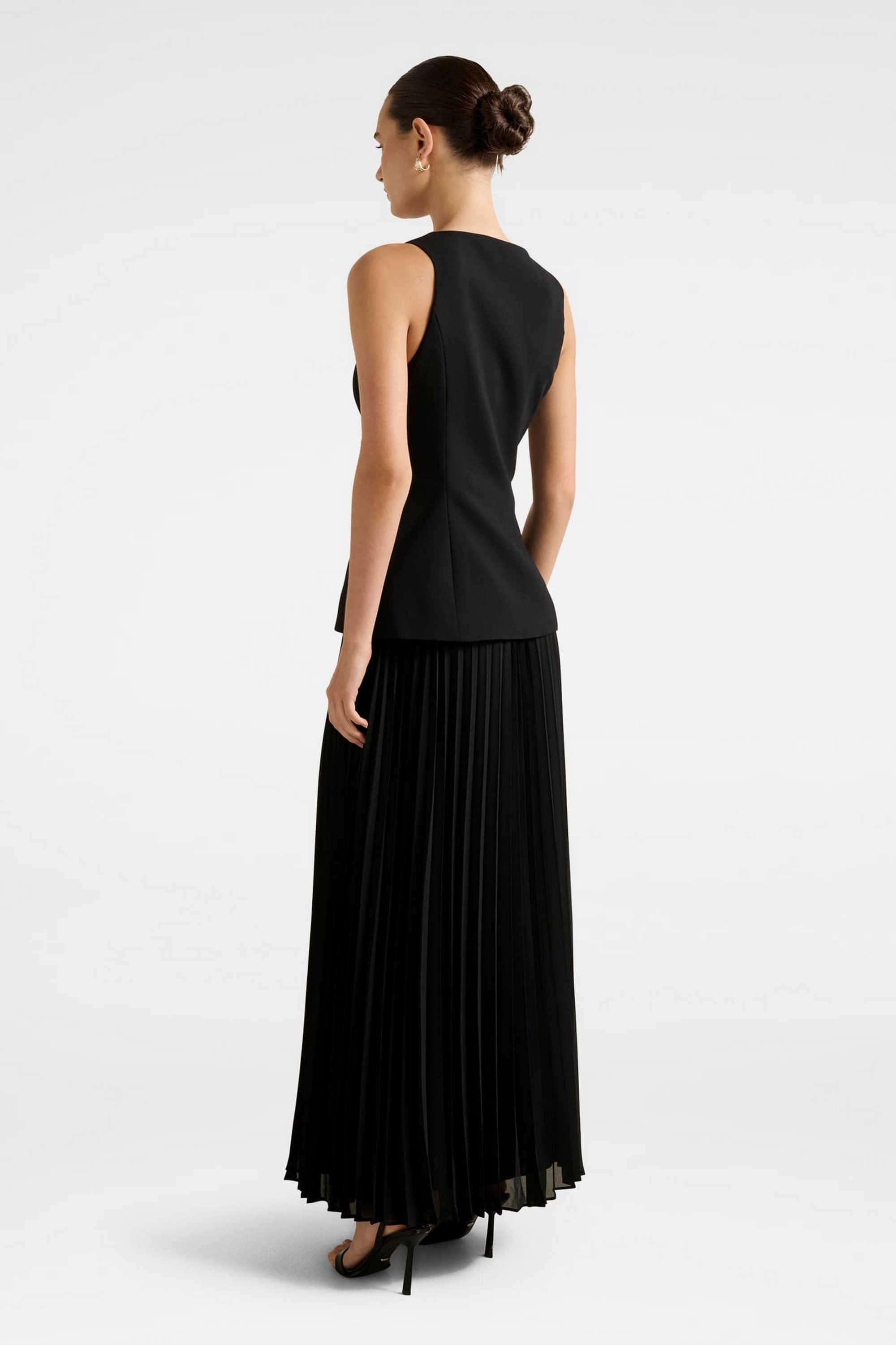 Solid-Blended-Fabric-V-Neck-Women-s-Dress