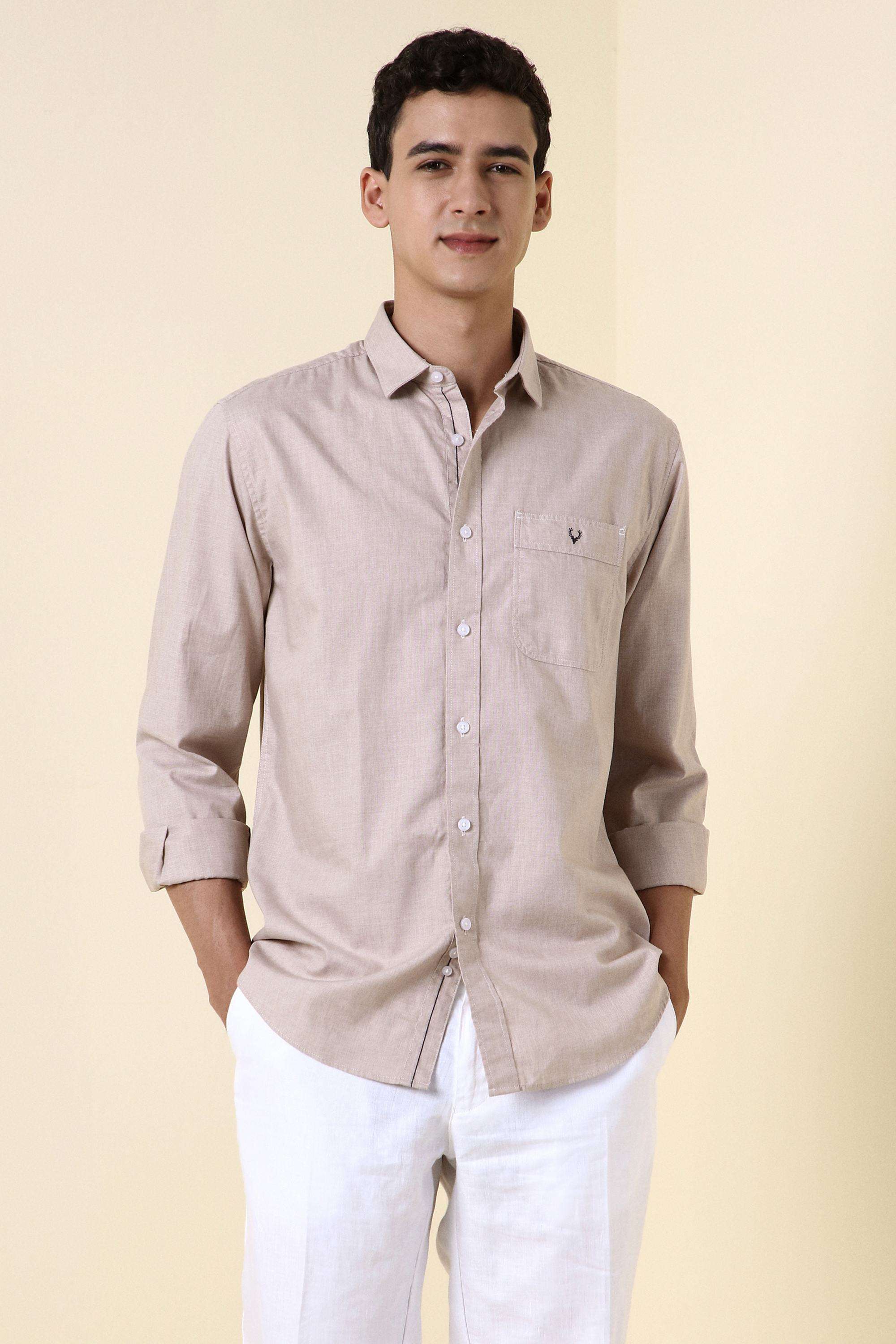 Textured-Cotton-Regular-Fit-Men-s-Shirt