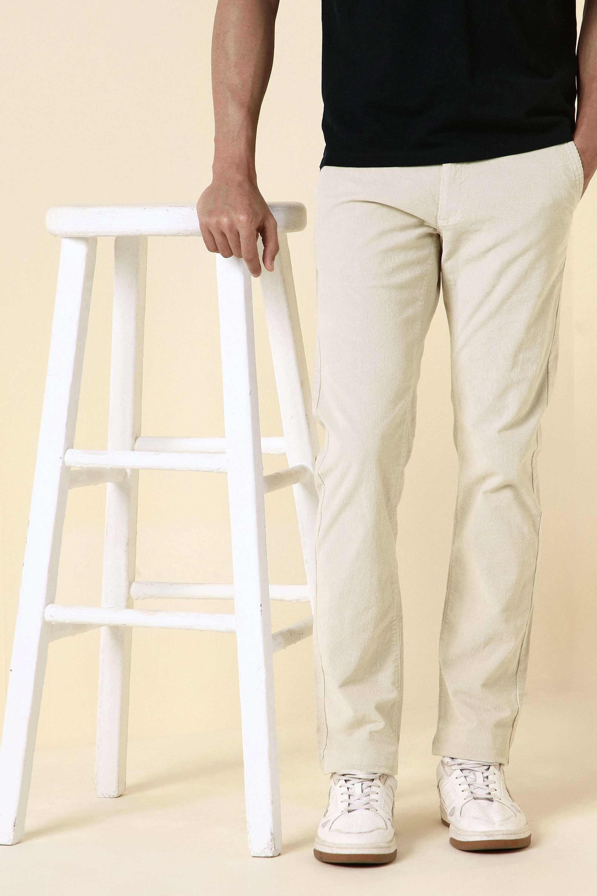 Solid-Cotton-Blend-Super-Slim-Fit-Men-Trousers