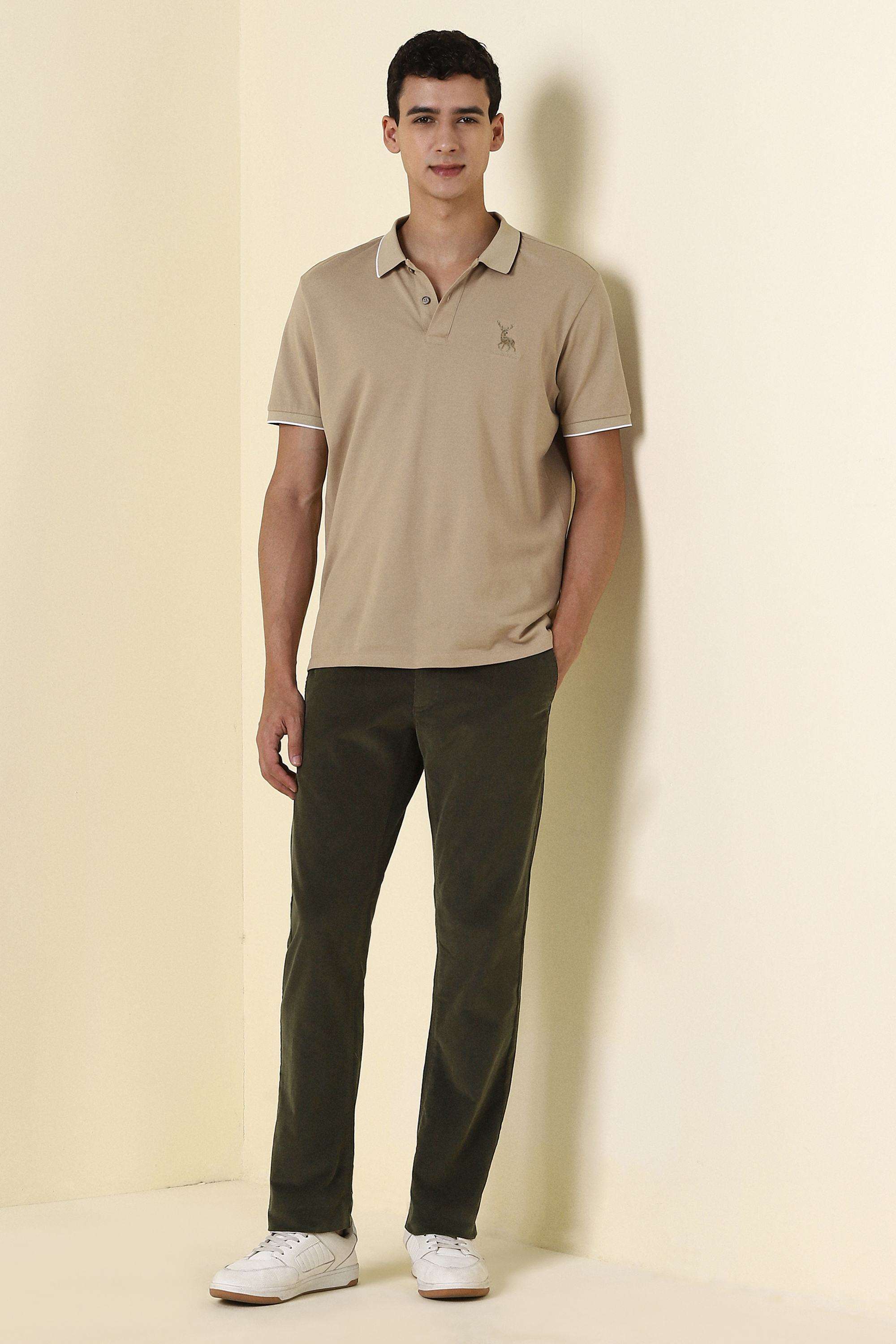 Solid-Cotton-Blend-Super-Slim-Fit-Men-s-Trousers