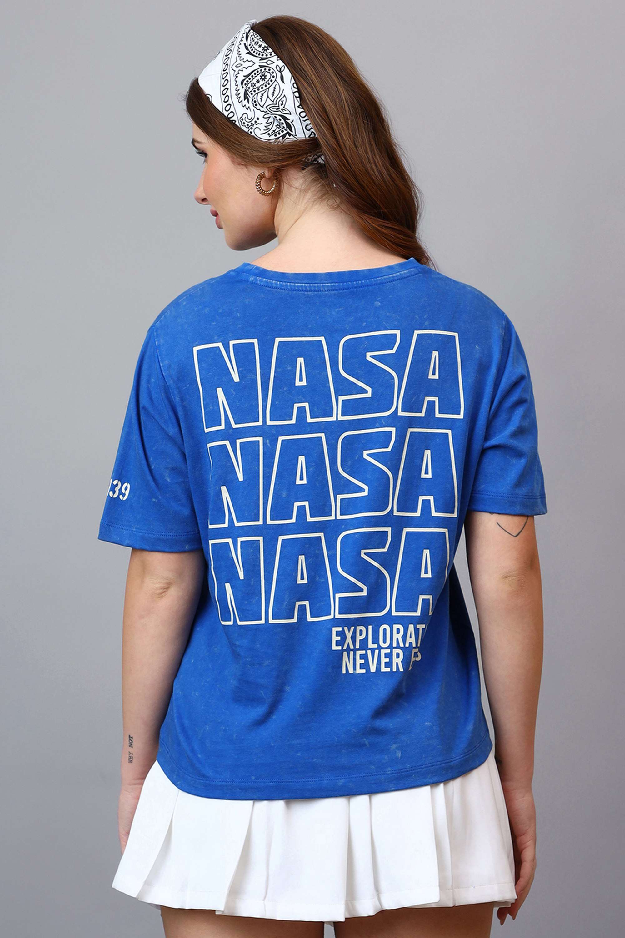 Blended-Fabric-Women-s-Casual-Wear-T-Shirt