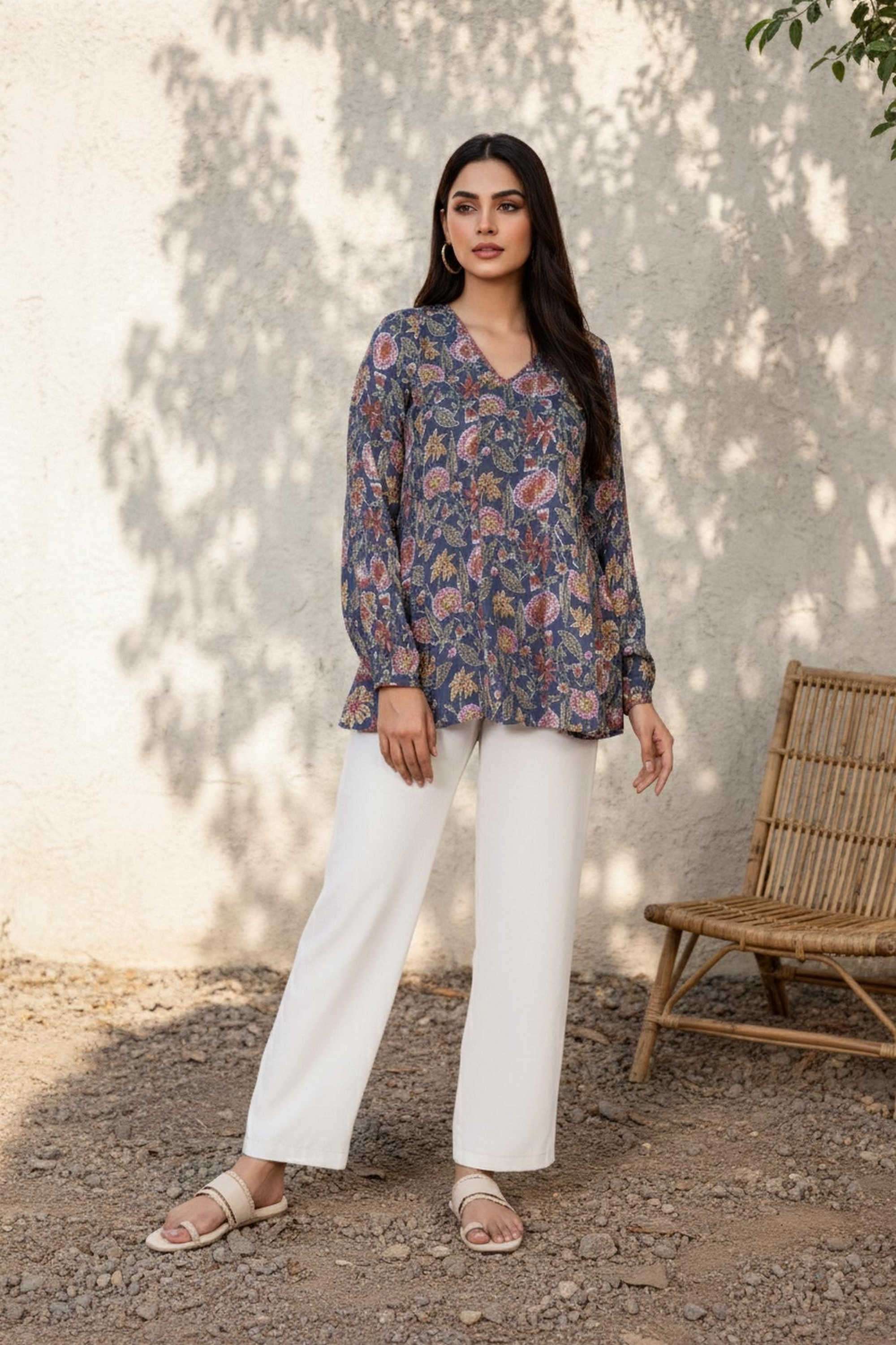 Textured-Viscose-Women-s-Top