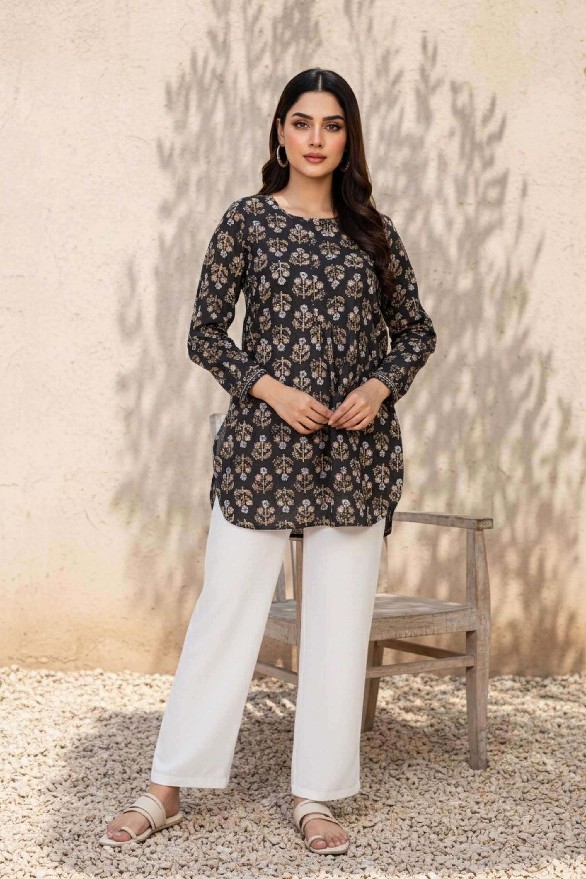 Textured-Cotton-Women-s-Top