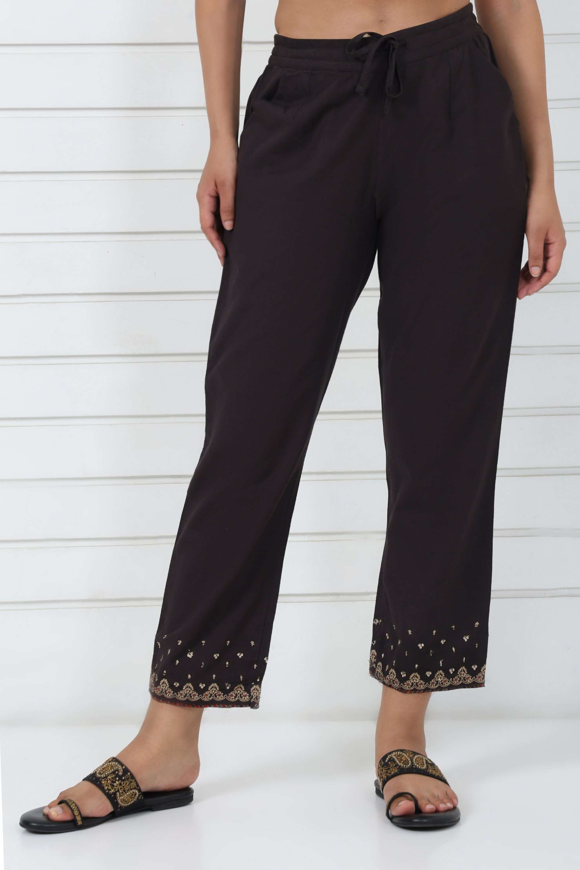 Printed-Tapered-Fit-Cotton-Blend-Women-s-Ethnic-Pants
