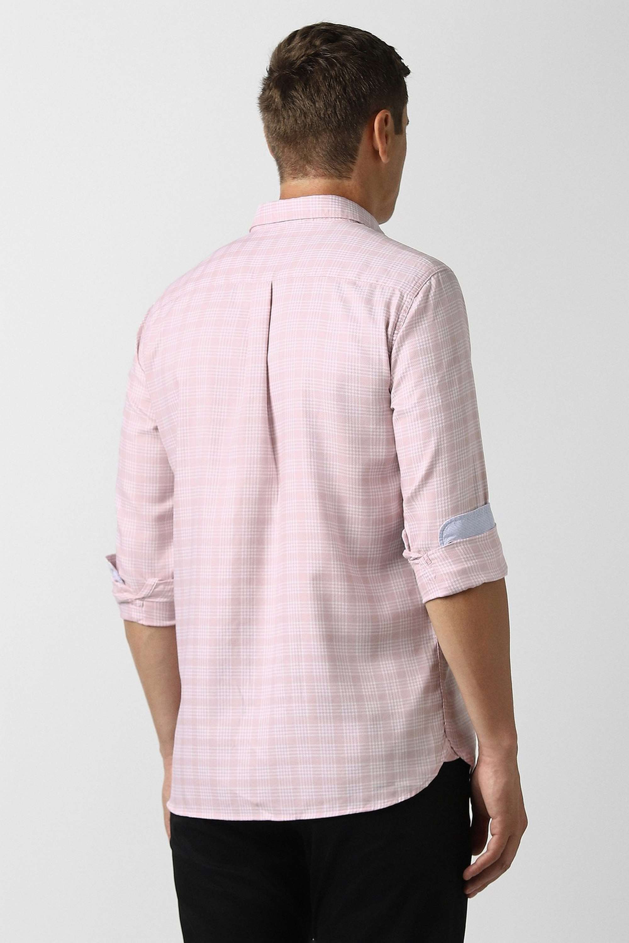 Checks-Cotton-Slim-Fit-Men-Casual-Wear-Shirt