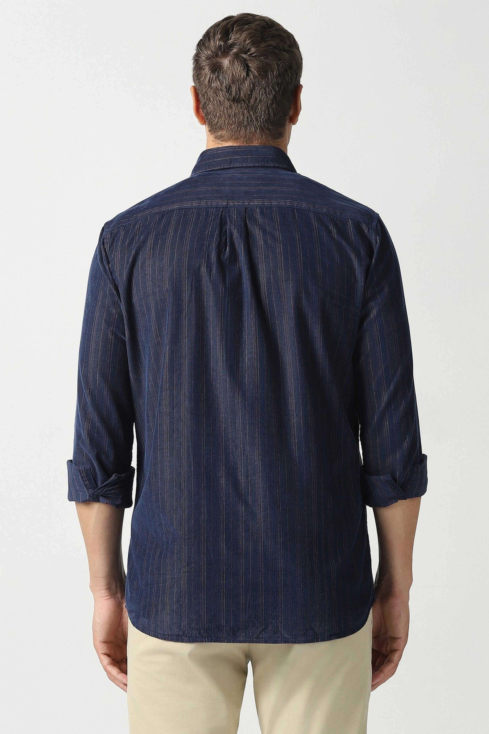 Stripes-Cotton-Slim-Fit-Men-s-Casual-Shirt