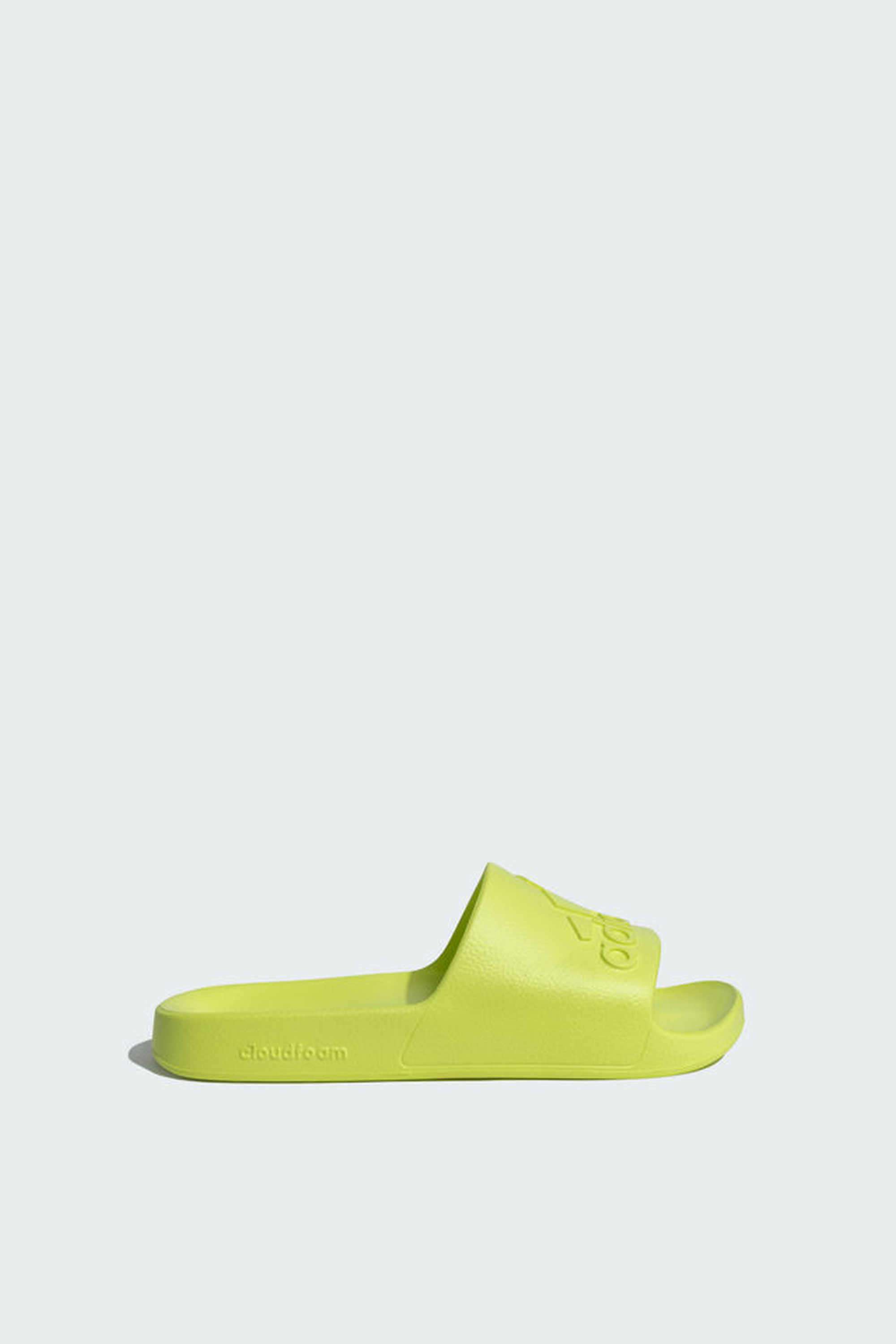 Buy ADIDAS green Aquo Textile Slip-On Unisex's Slides | Shoppers Stop