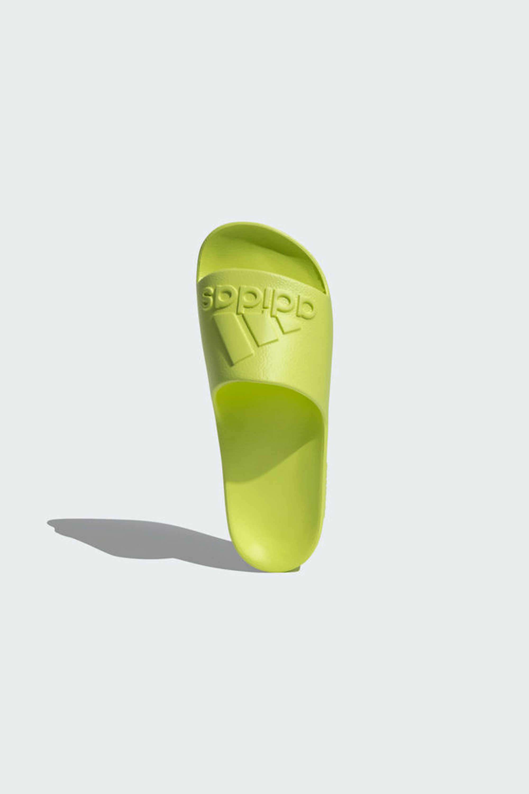 Buy ADIDAS green Aquo Textile Slip-On Unisex's Slides | Shoppers Stop