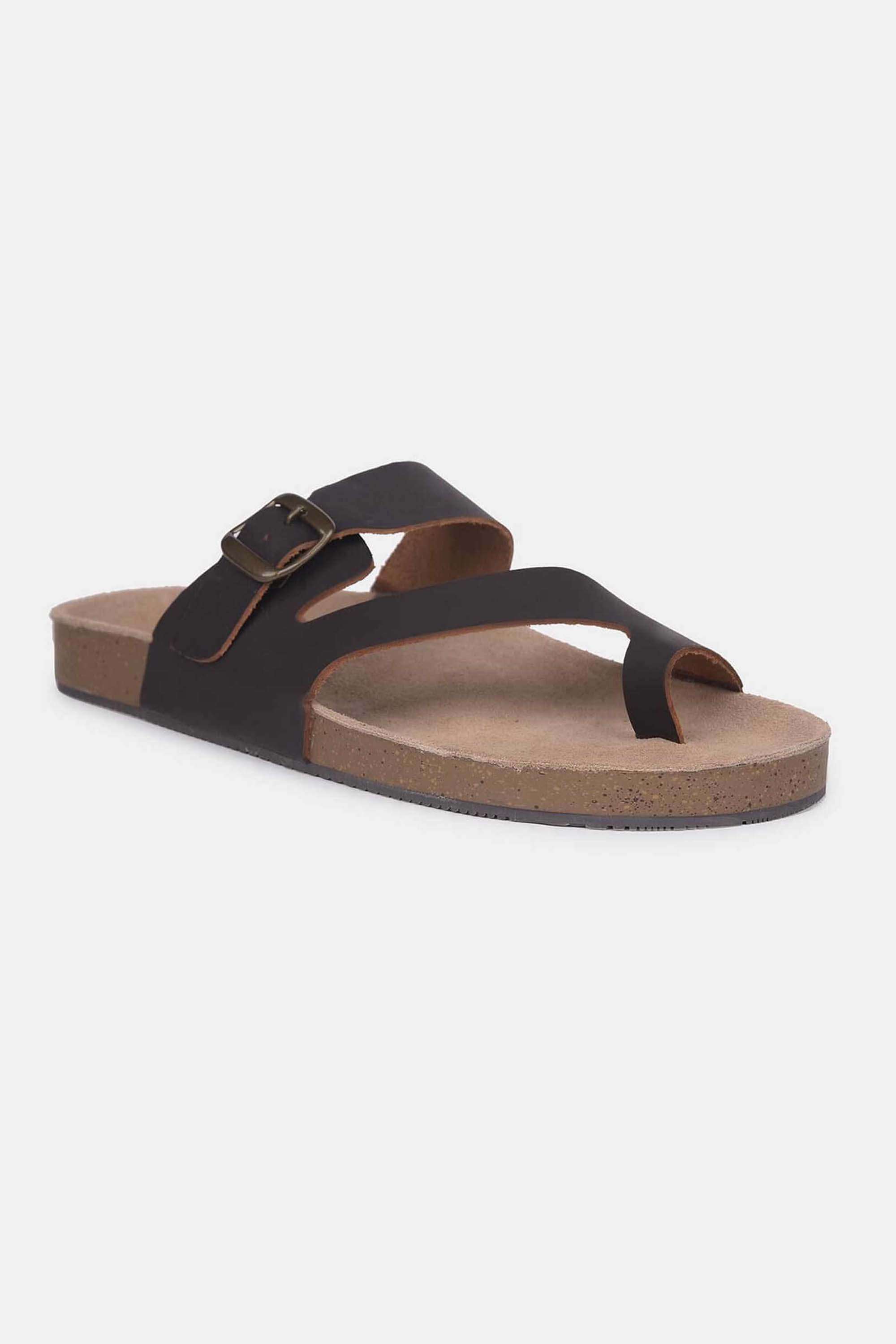 Bio-Toering-Oil-Pull-Up-Leather-Slip-On-Men-s-Sandals