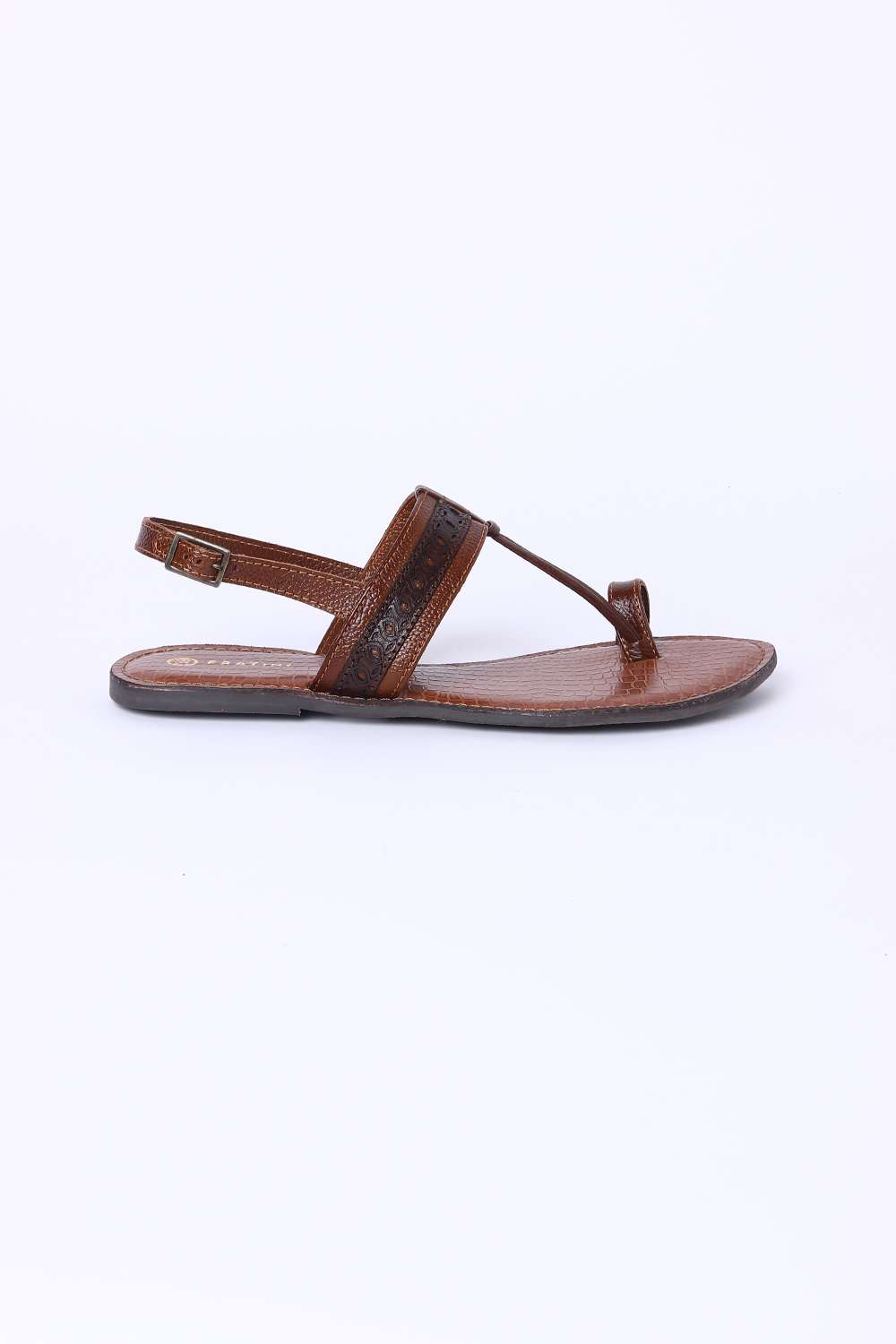 Leather-Buckle-Women-s-Casual-Wear-Flats