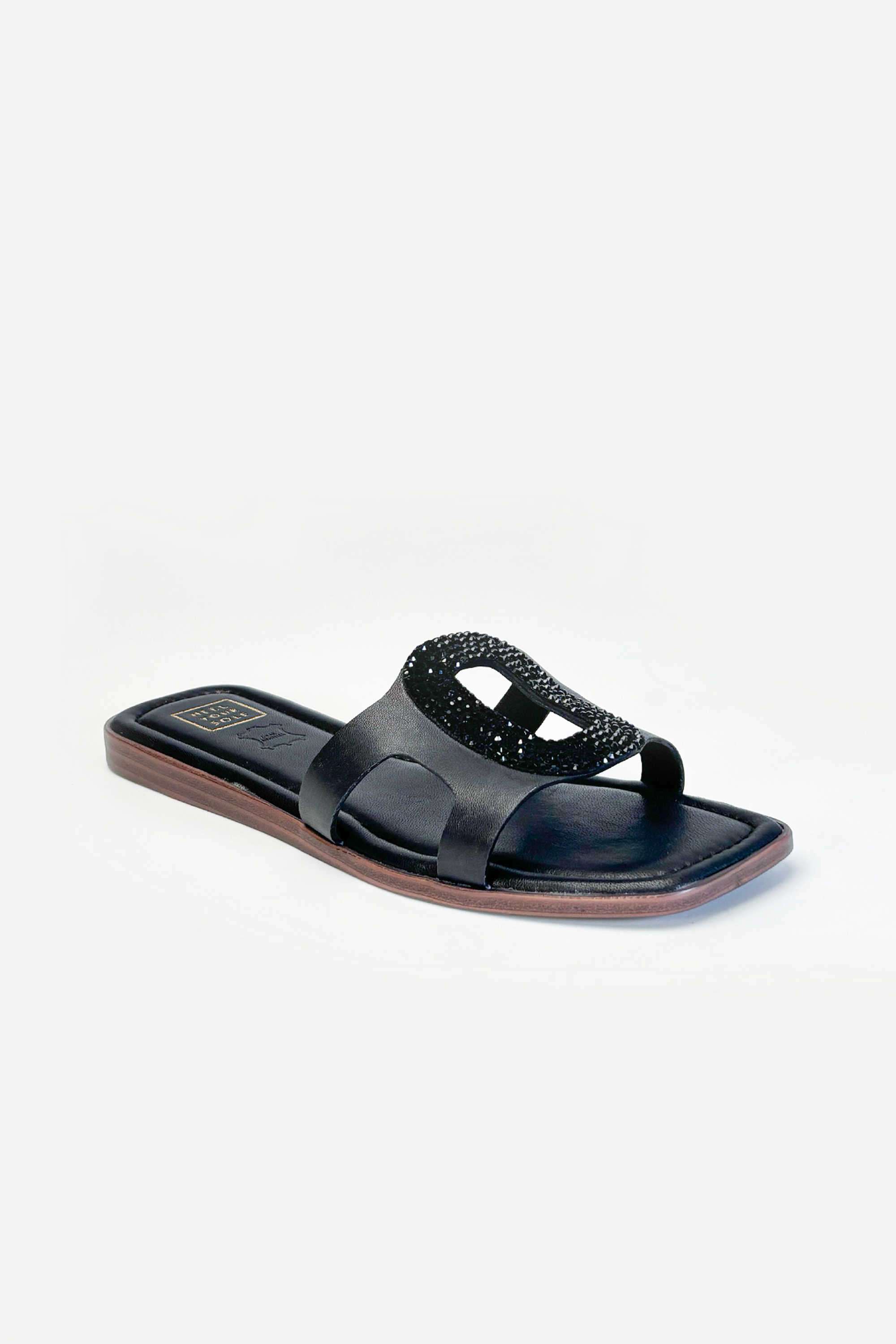 Zaza-Bling-Leather-Slip-On-Women-s-Party-Wear-Flats