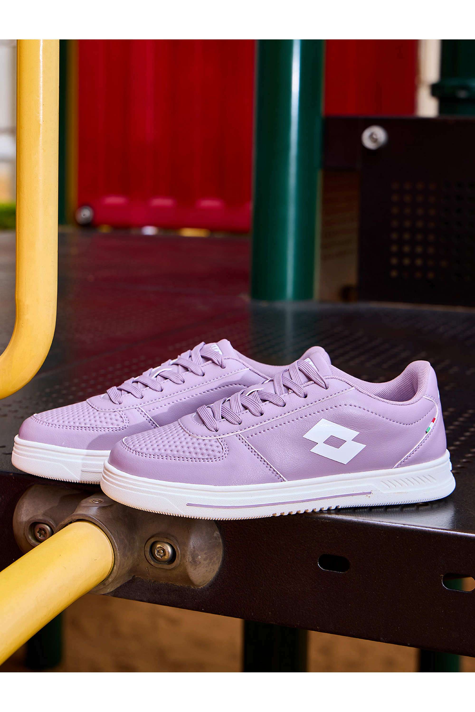 Strada-Synthetic-leather-Low-Tops-Lace-Up-Women-s-Sneakers