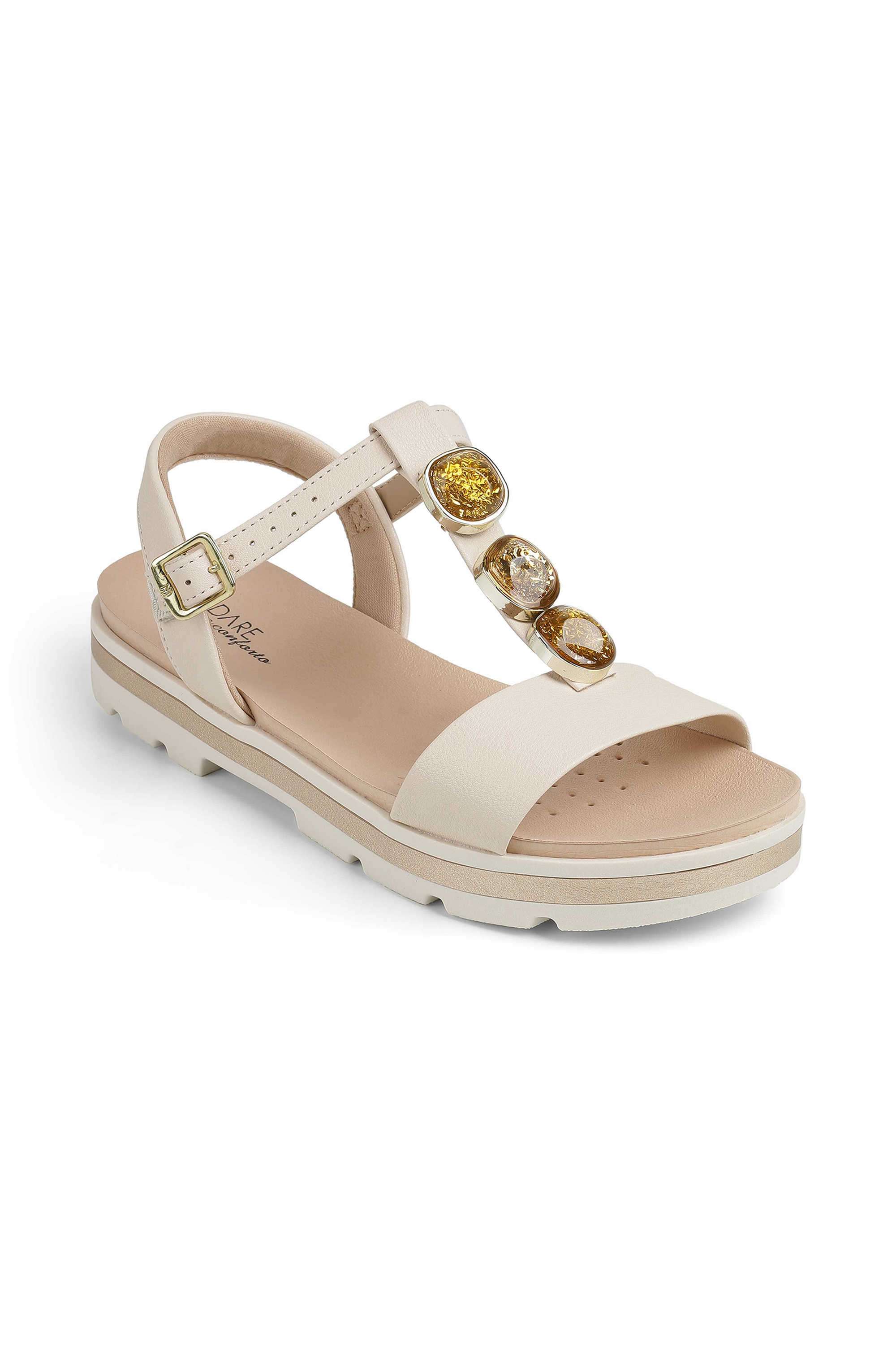 PU-Buckle-Women-s-Casual-Wear-Sandals