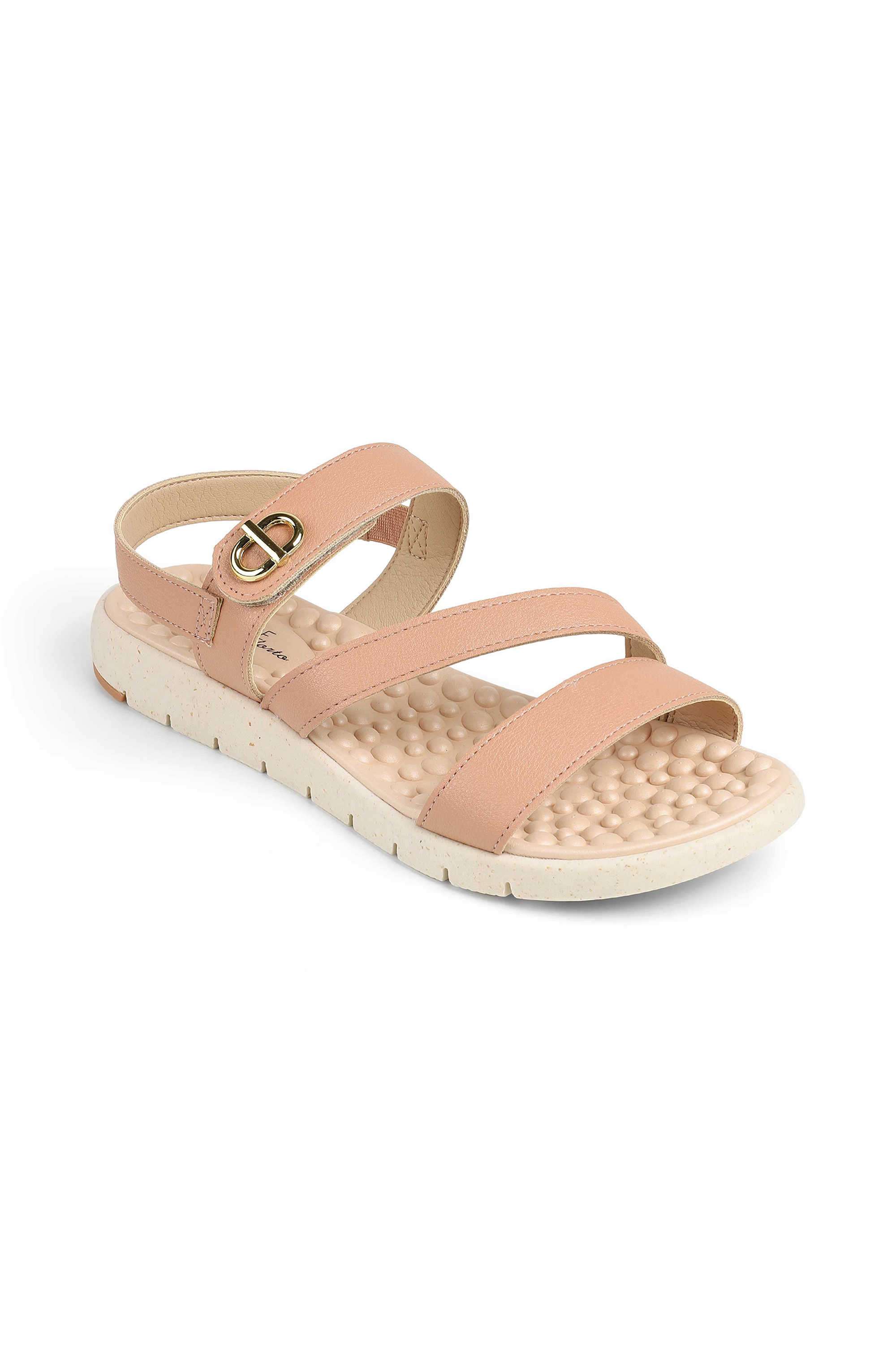 PU-Pull-On-Women-s-Casual-Wear-Sandals
