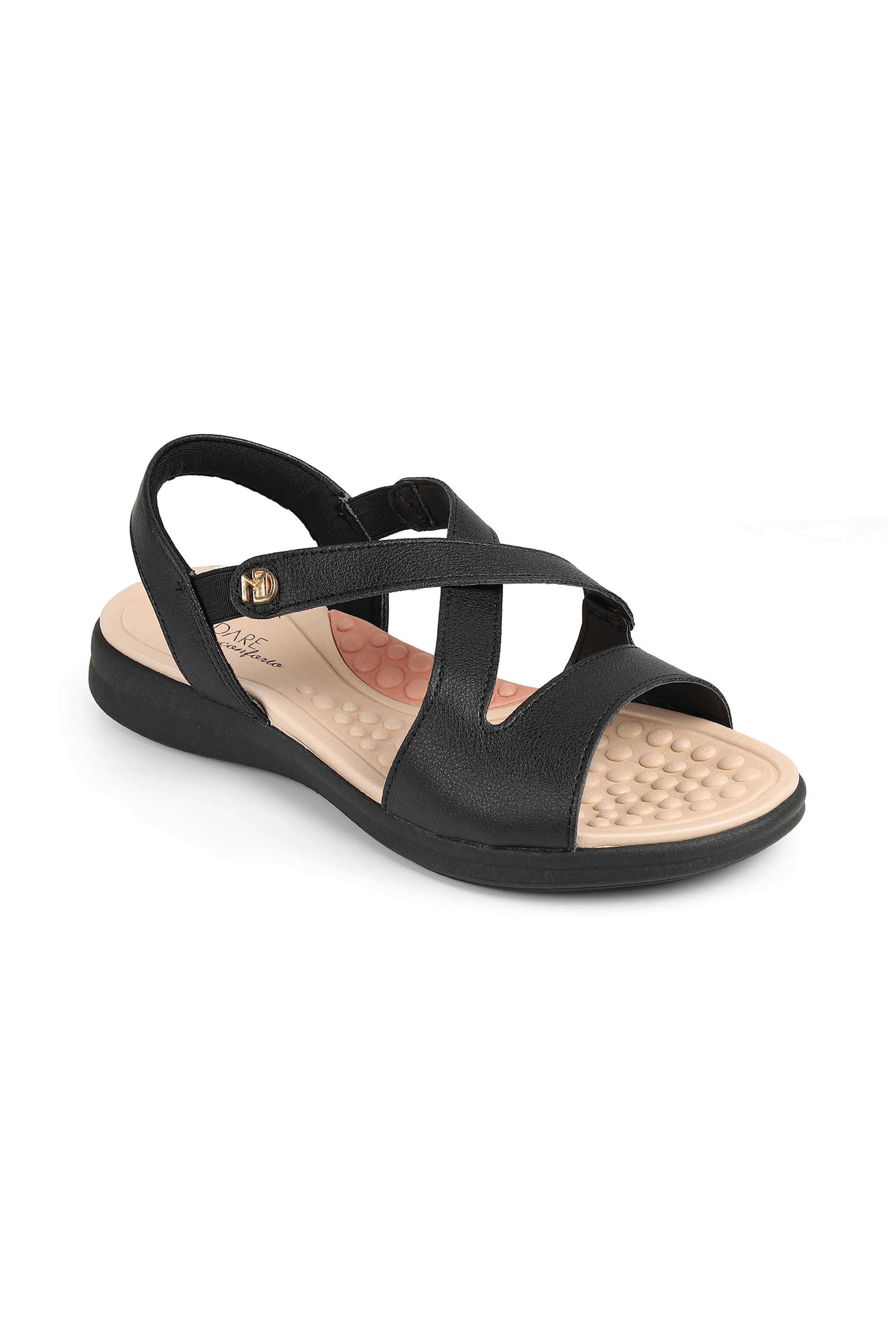 PU-Pull-On-Women-s-Casual-Wear-Sandals