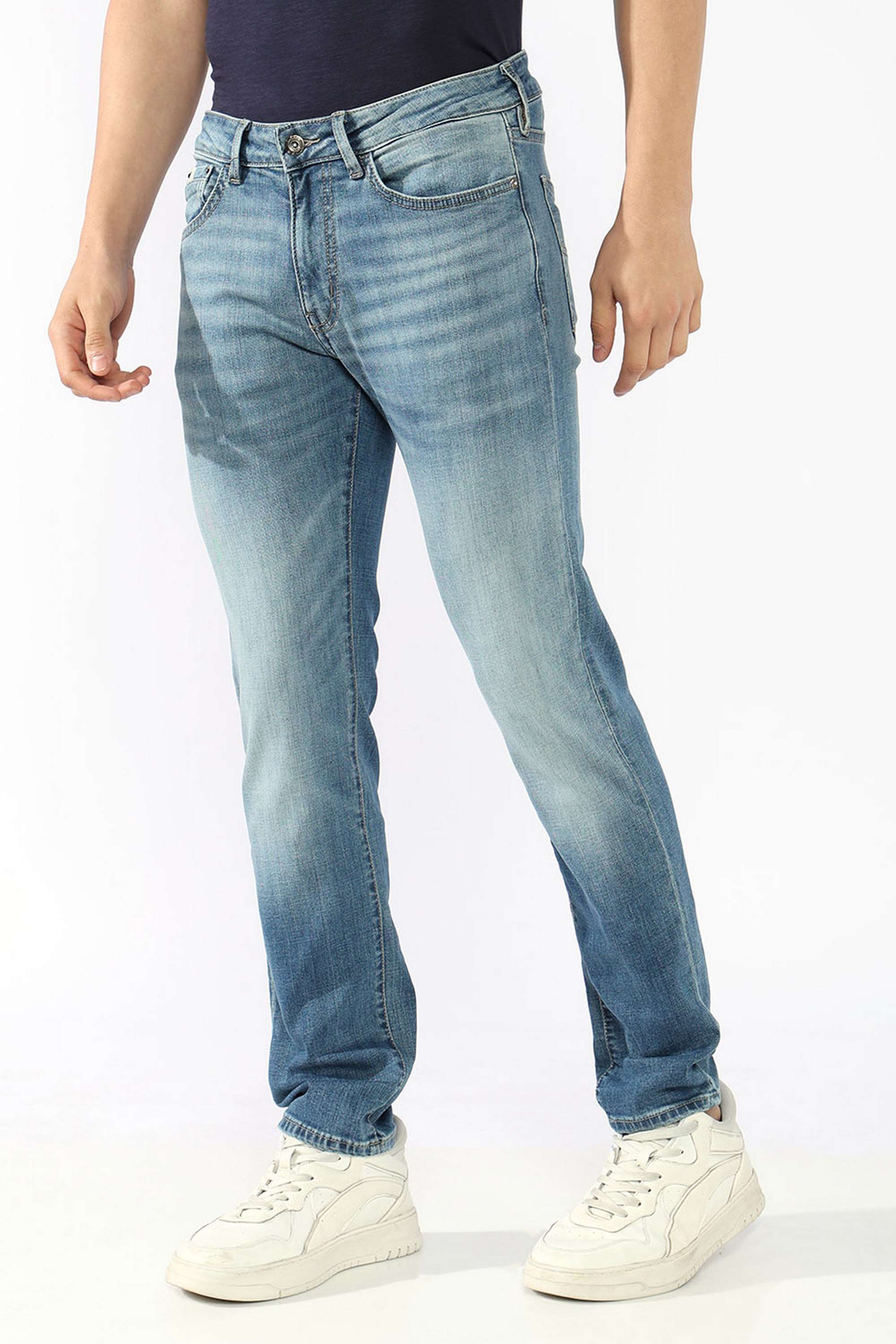 Printed-Blended-Fabric-Slim-Fit-Men-s-Jeans