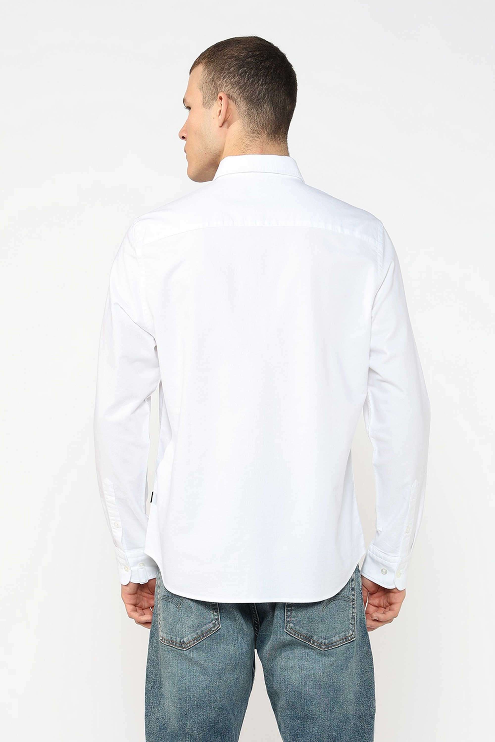 Solid-Cotton-Regular-Fit-Men-s-Casual-Shirt