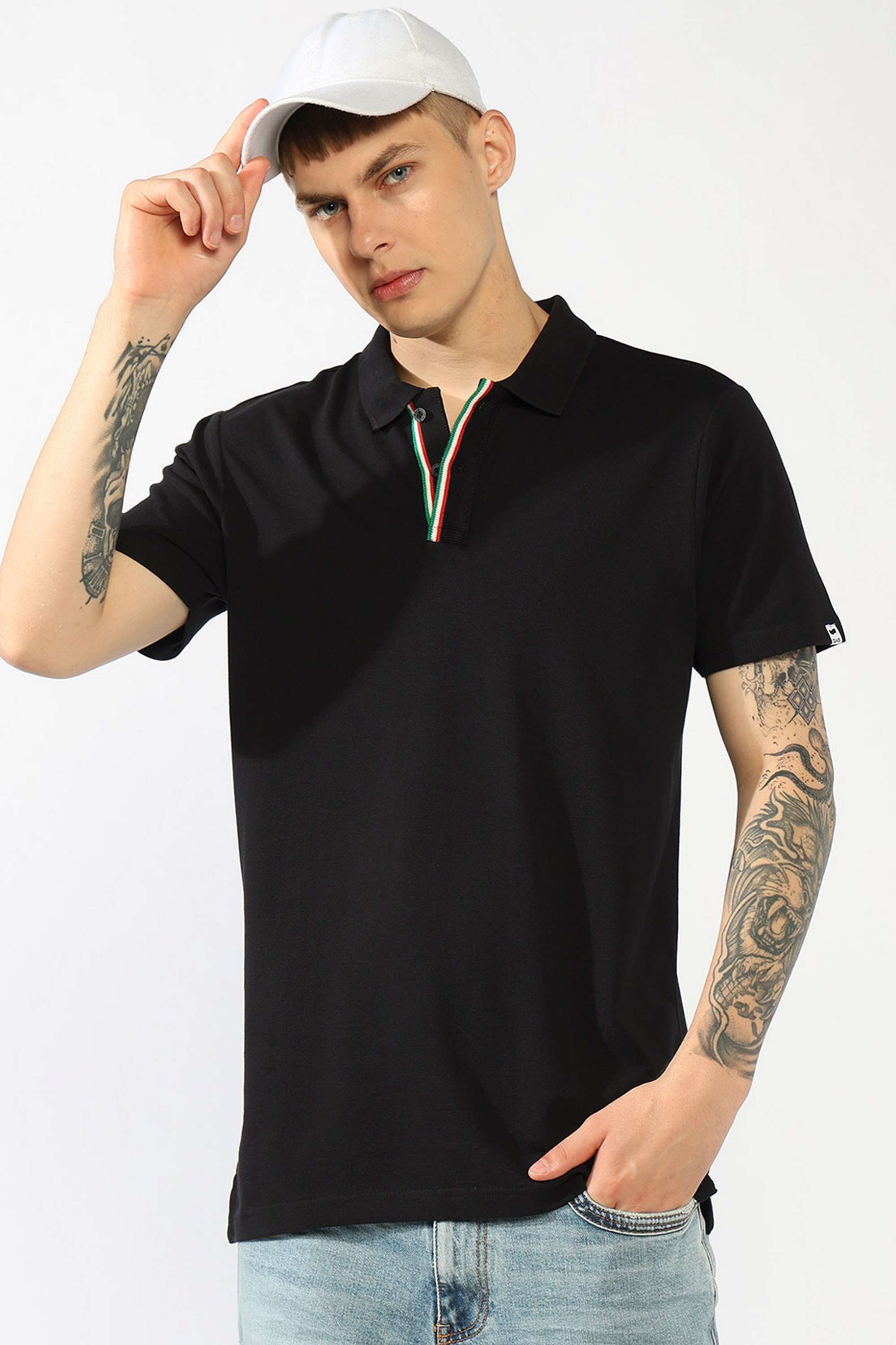 Printed-Cotton-Polo-Men-s-T-Shirt