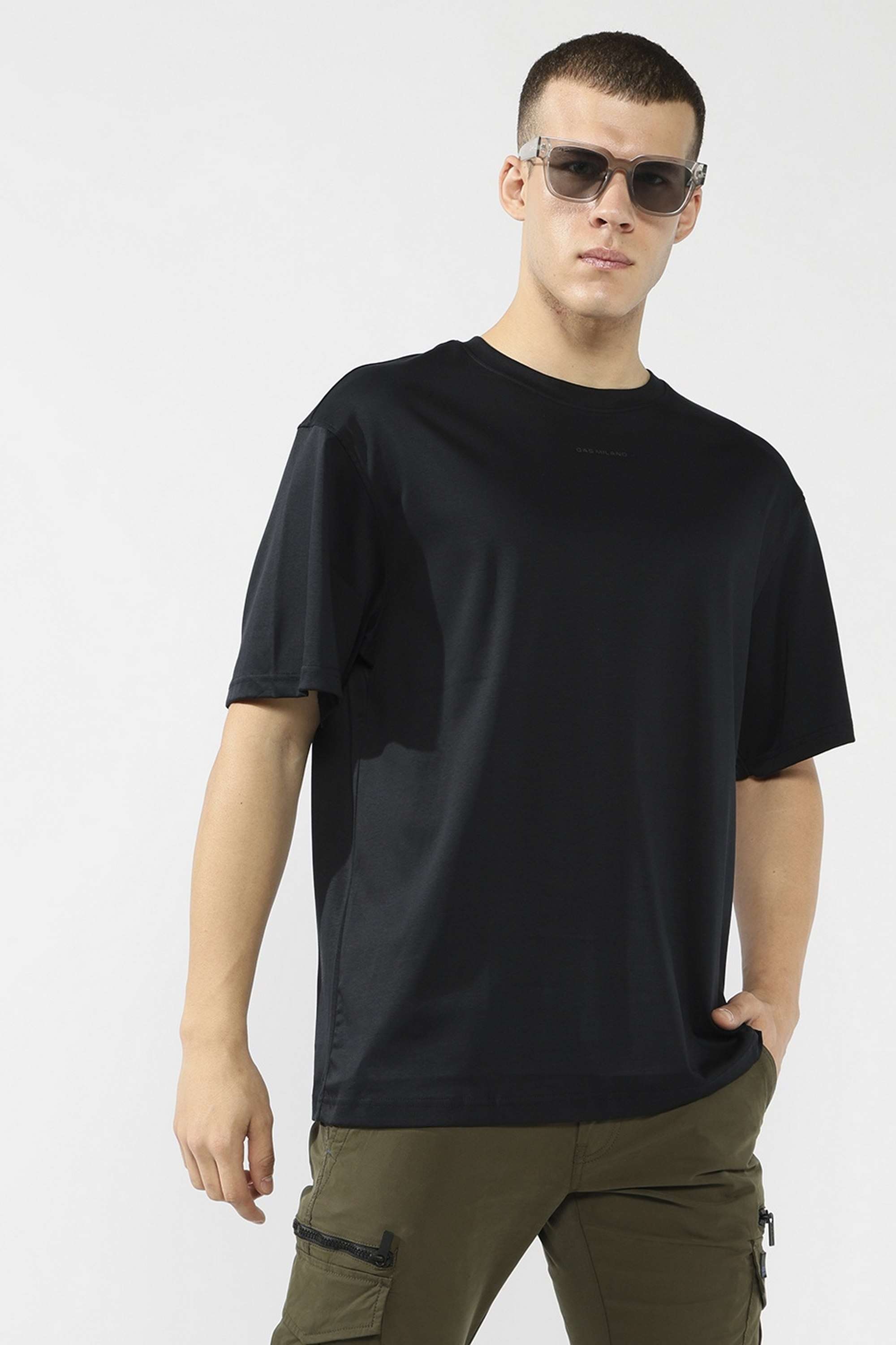 Solid-Cotton-Henley-Men-s-T-Shirt