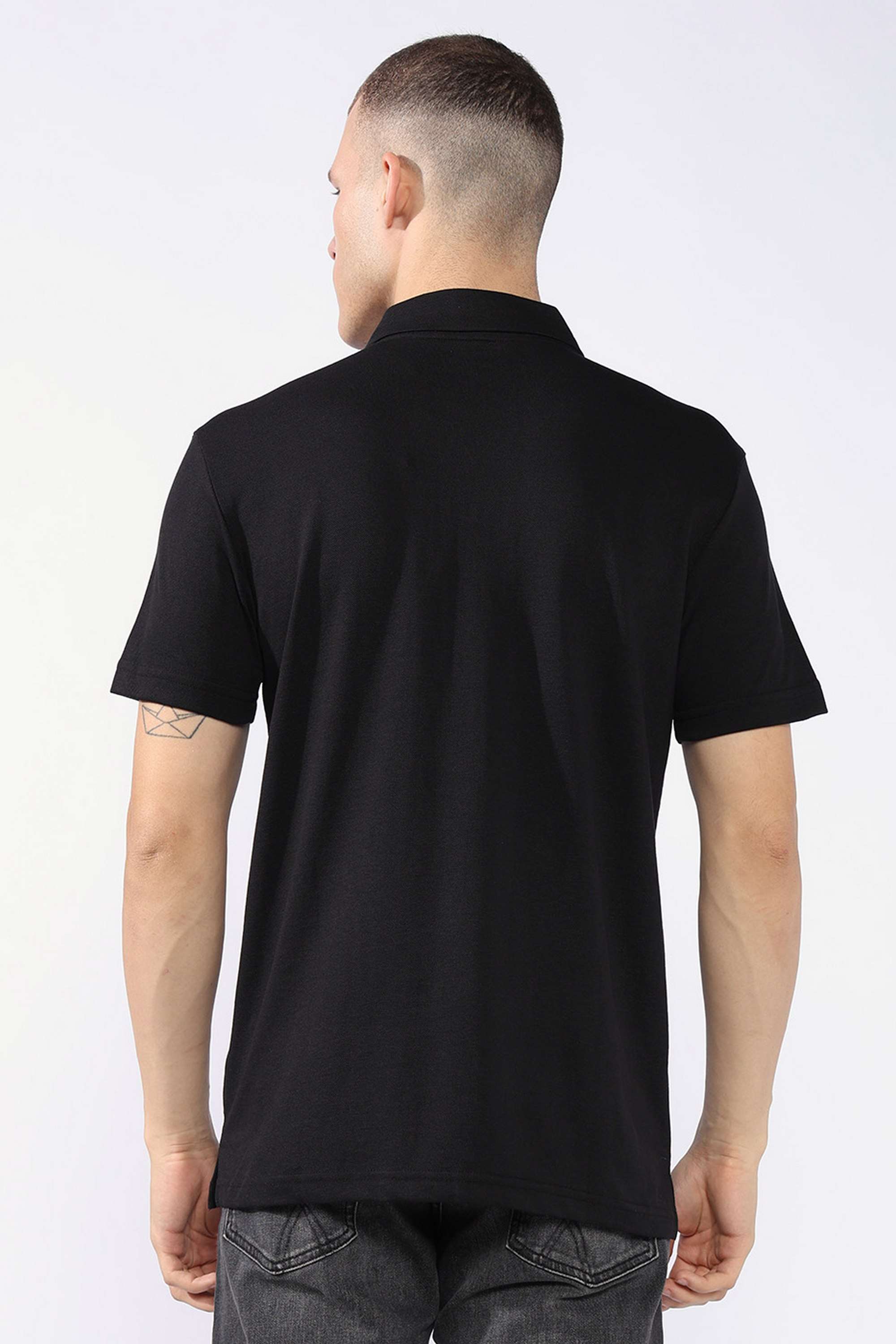 Printed-Blended-Fabric-Polo-Men-s-T-Shirt