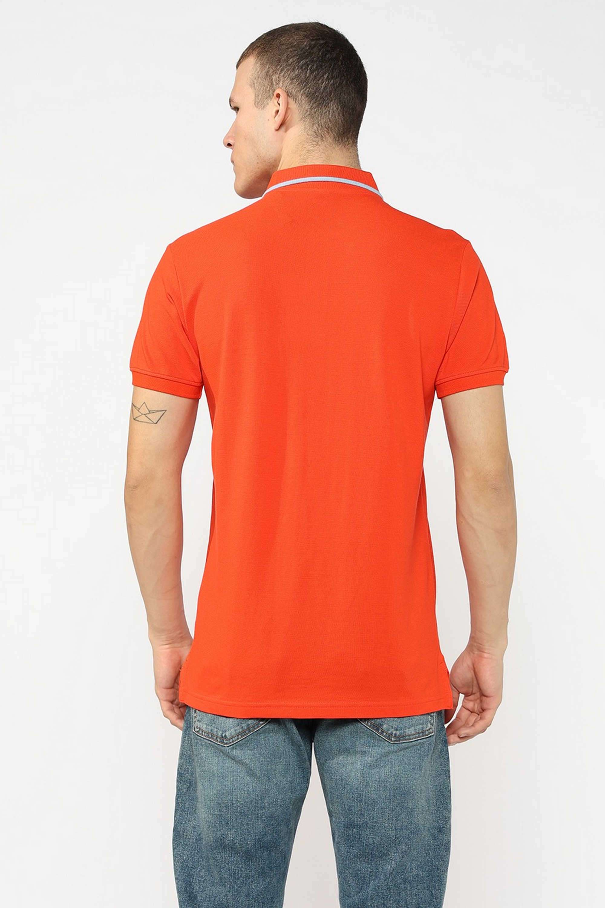 Solid-Cotton-Regular-Fit-Men-Polo-T-Shirt