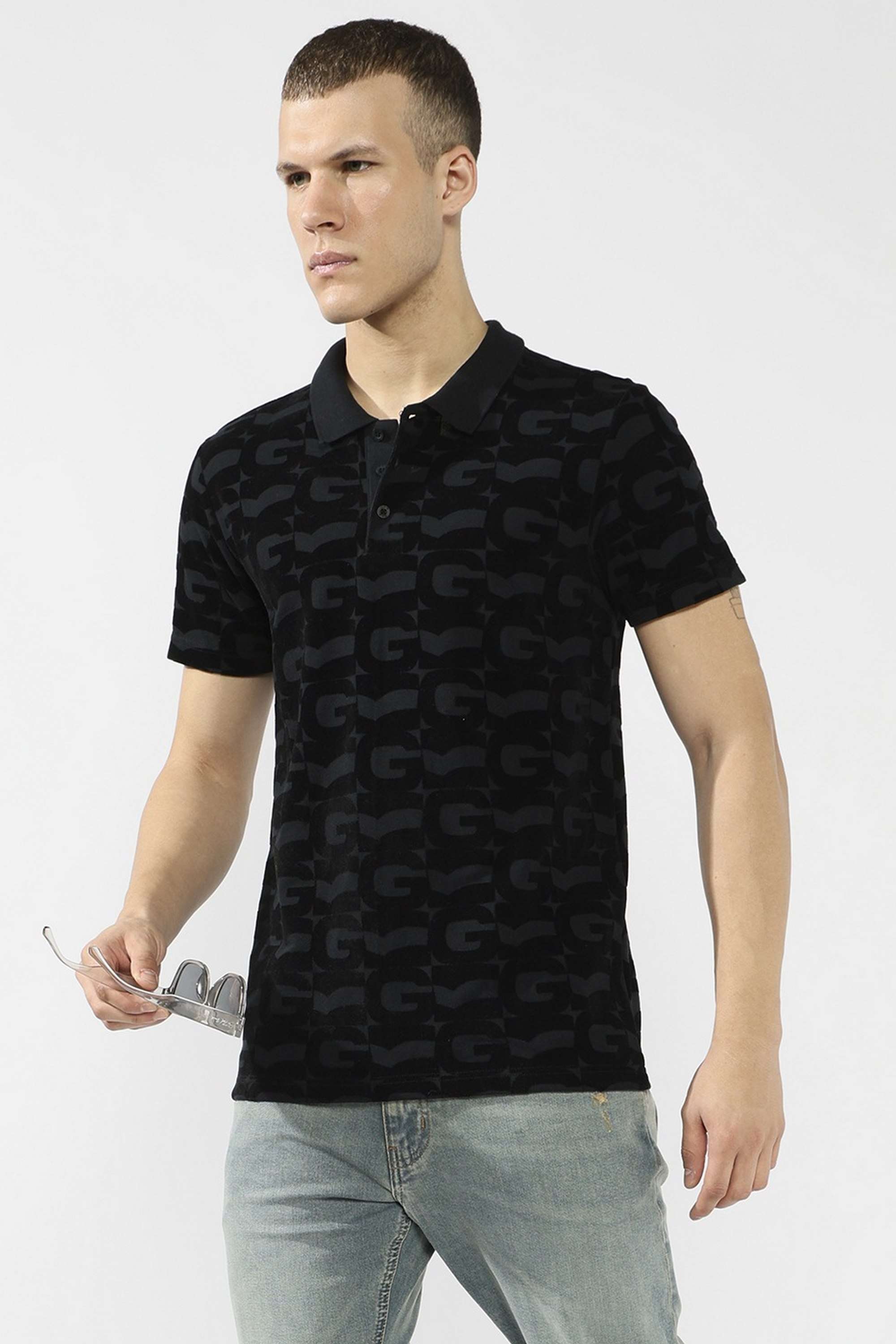 Printed-Cotton-Polo-Men-s-T-Shirt