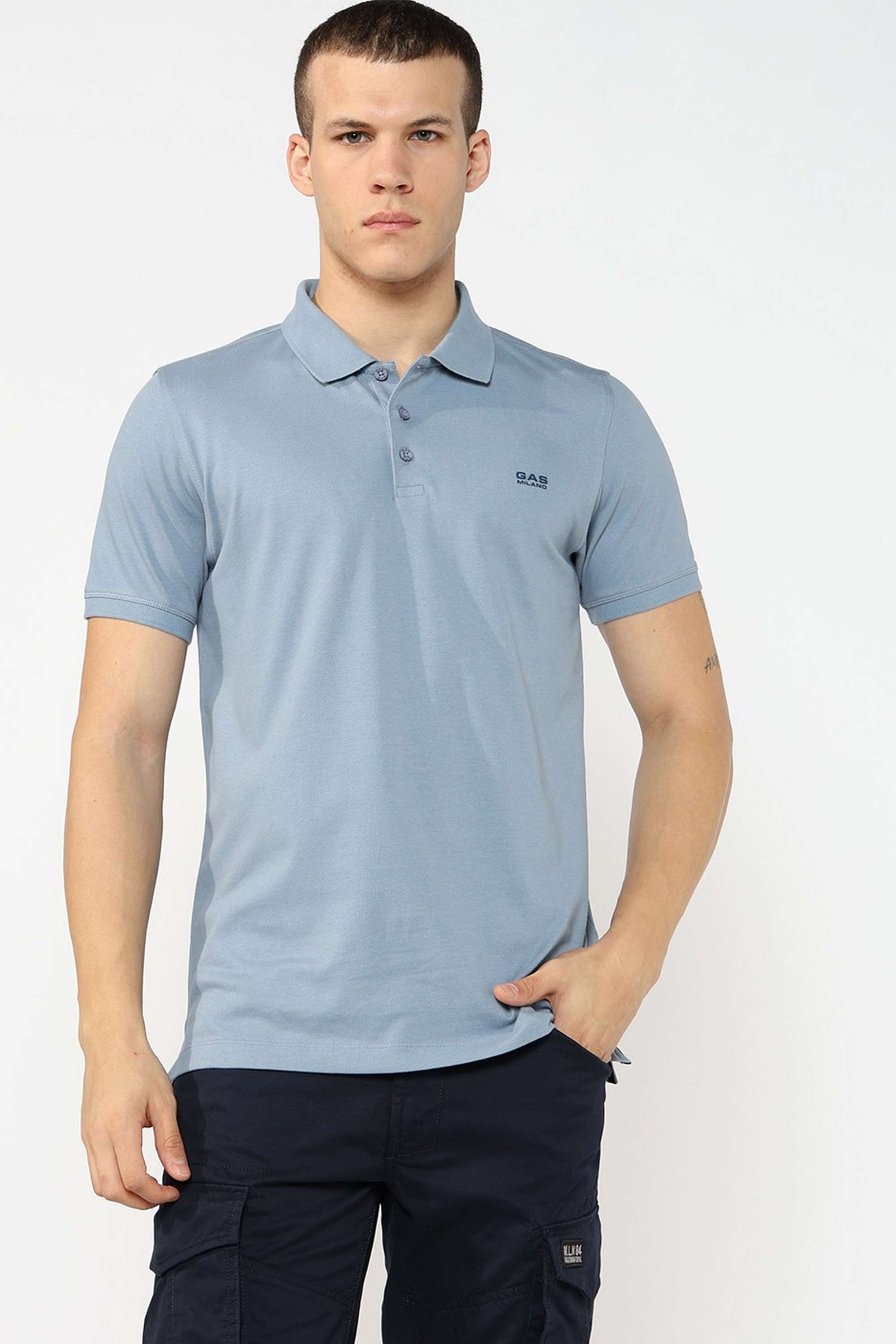 Printed-Cotton-Blend-Polo-Men-s-T-Shirt