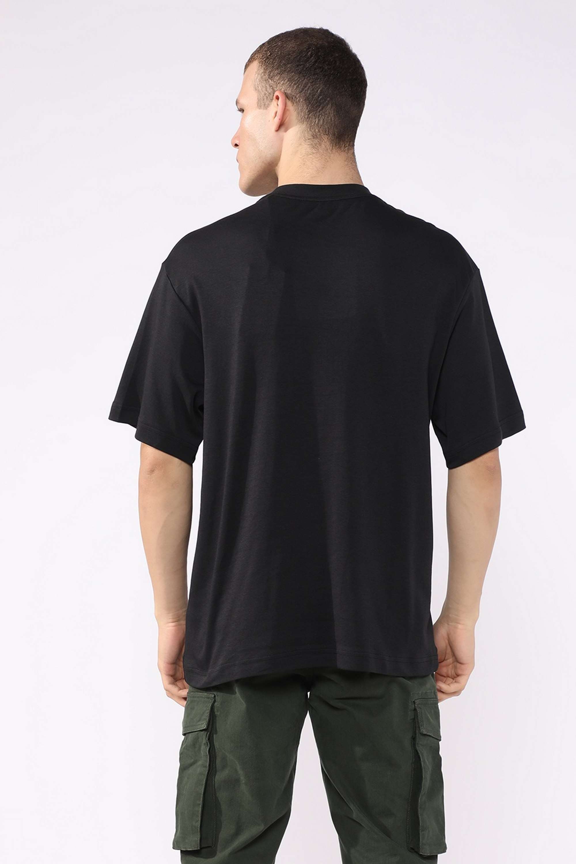 Solid-Cotton-Henley-Men-s-T-Shirt