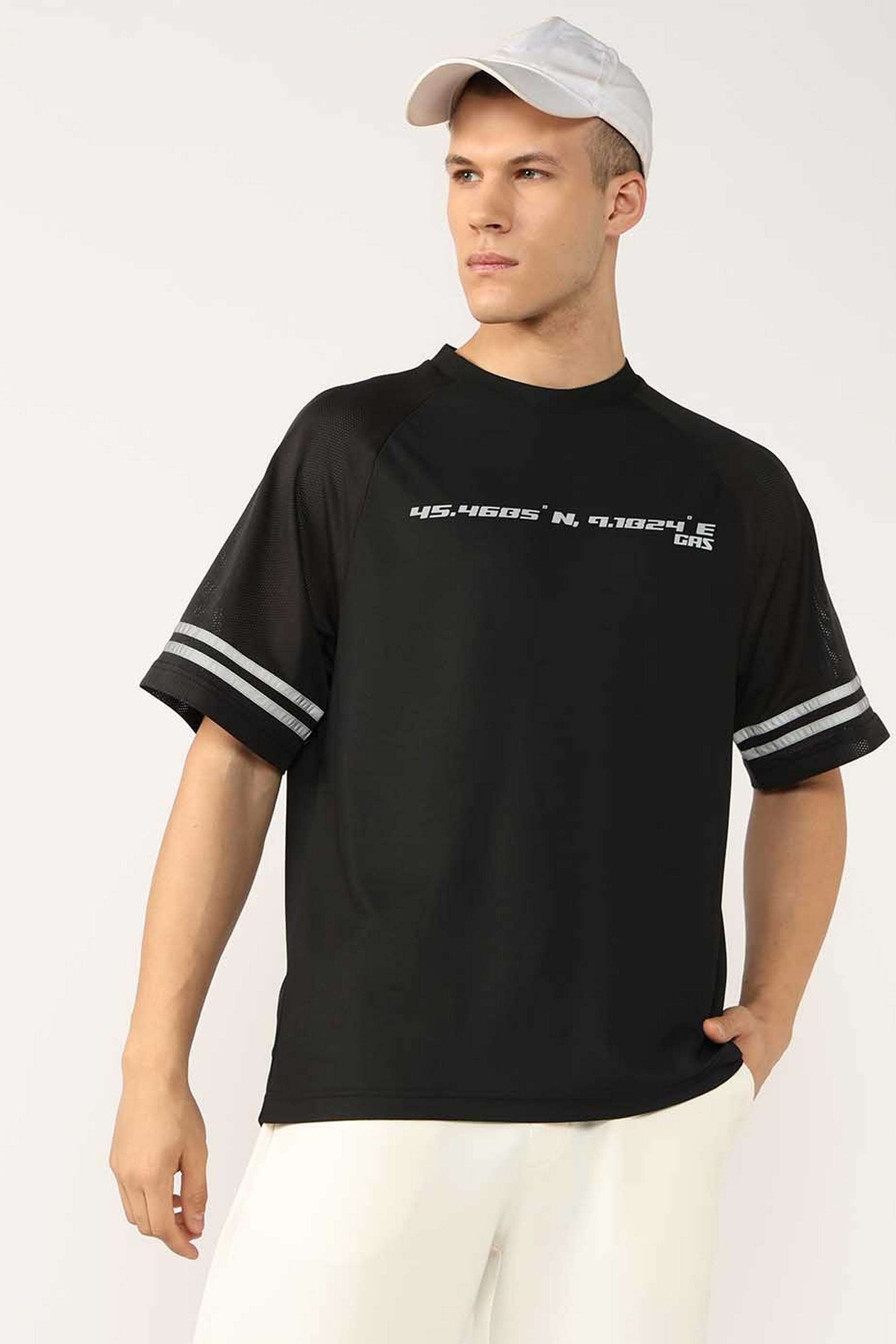 Printed-Polyester-Henley-Men-s-T-Shirt