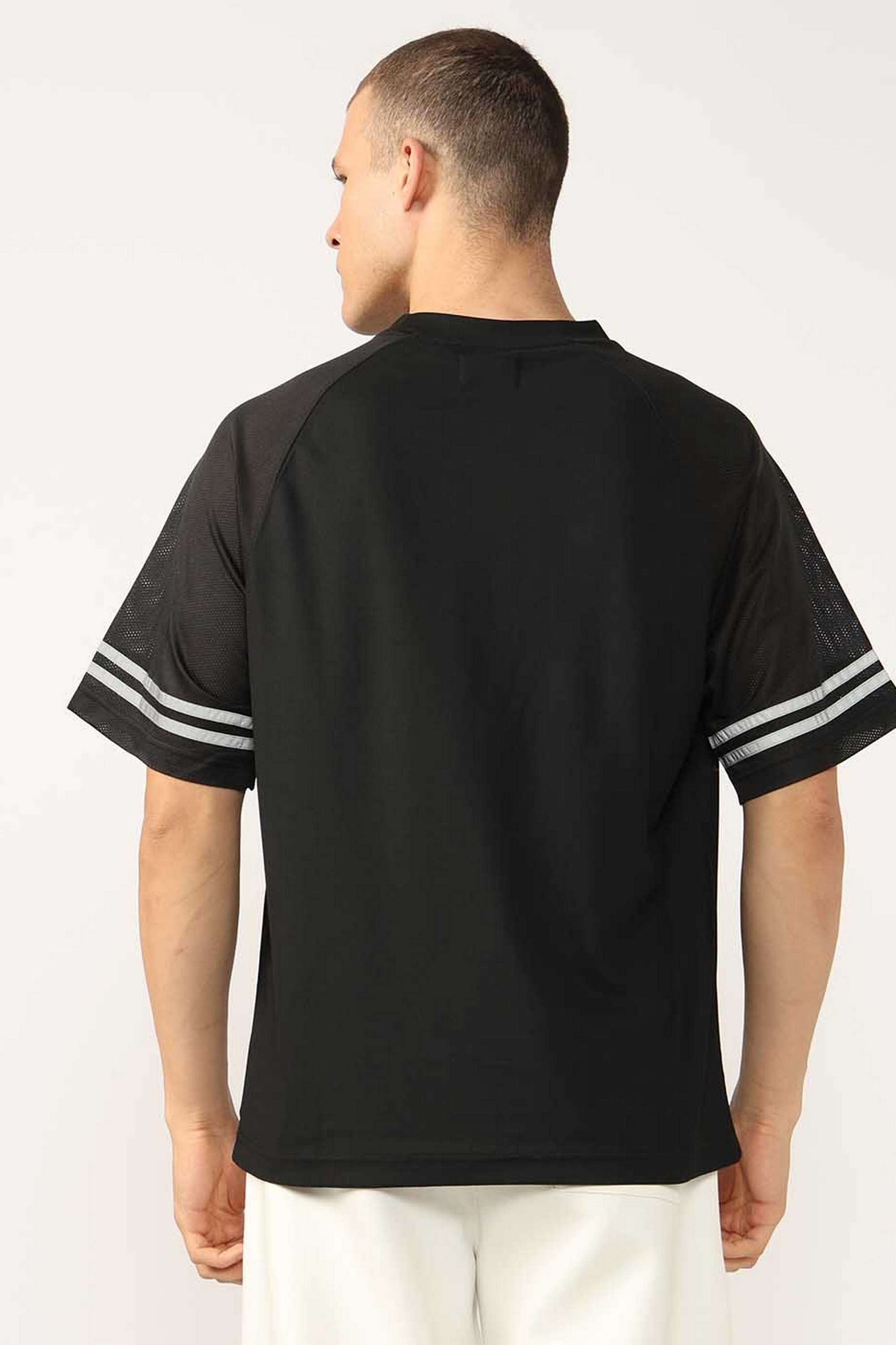 Printed-Polyester-Henley-Men-s-T-Shirt