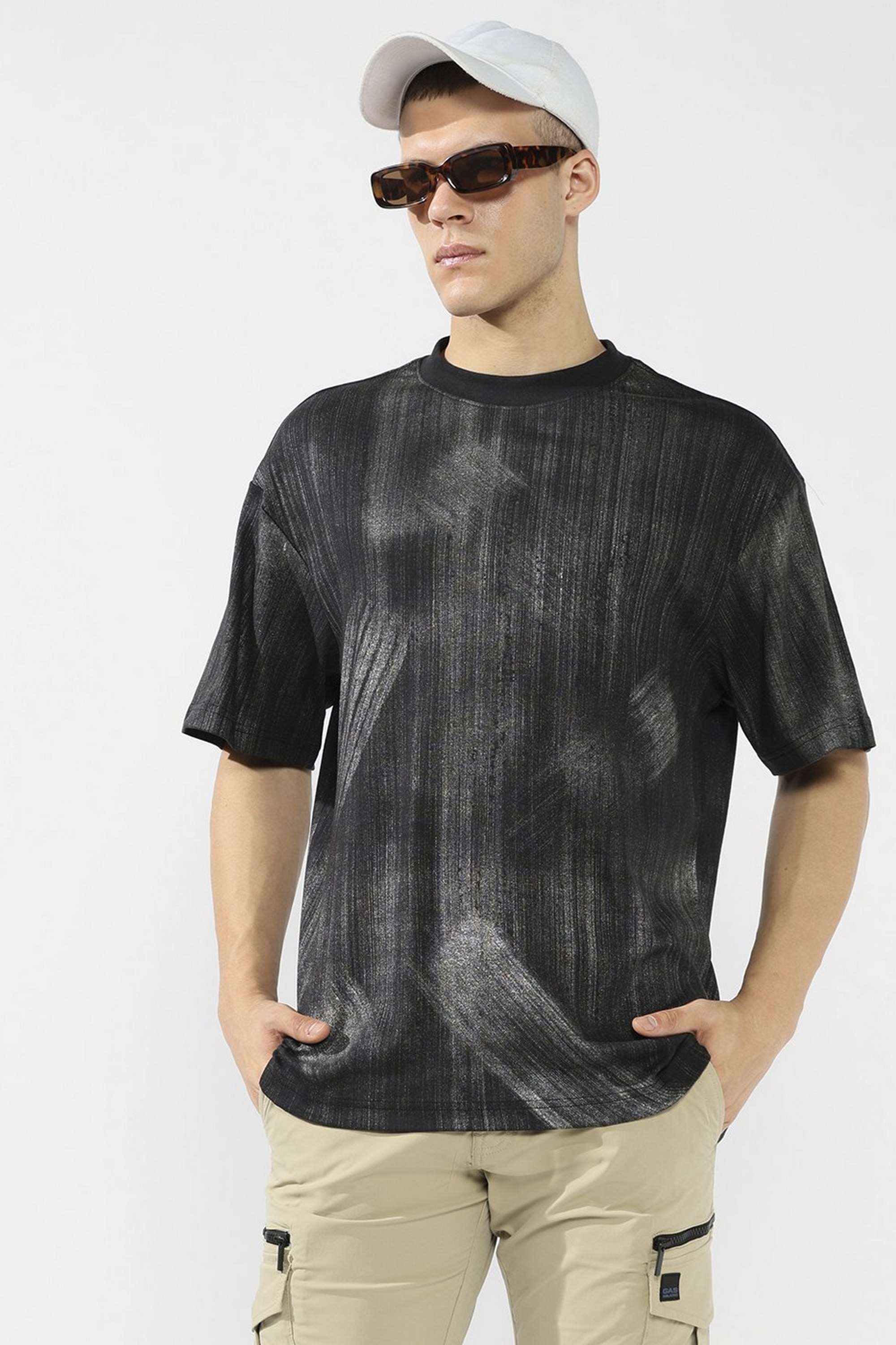 Printed-Cotton-Henley-Men-s-T-Shirt