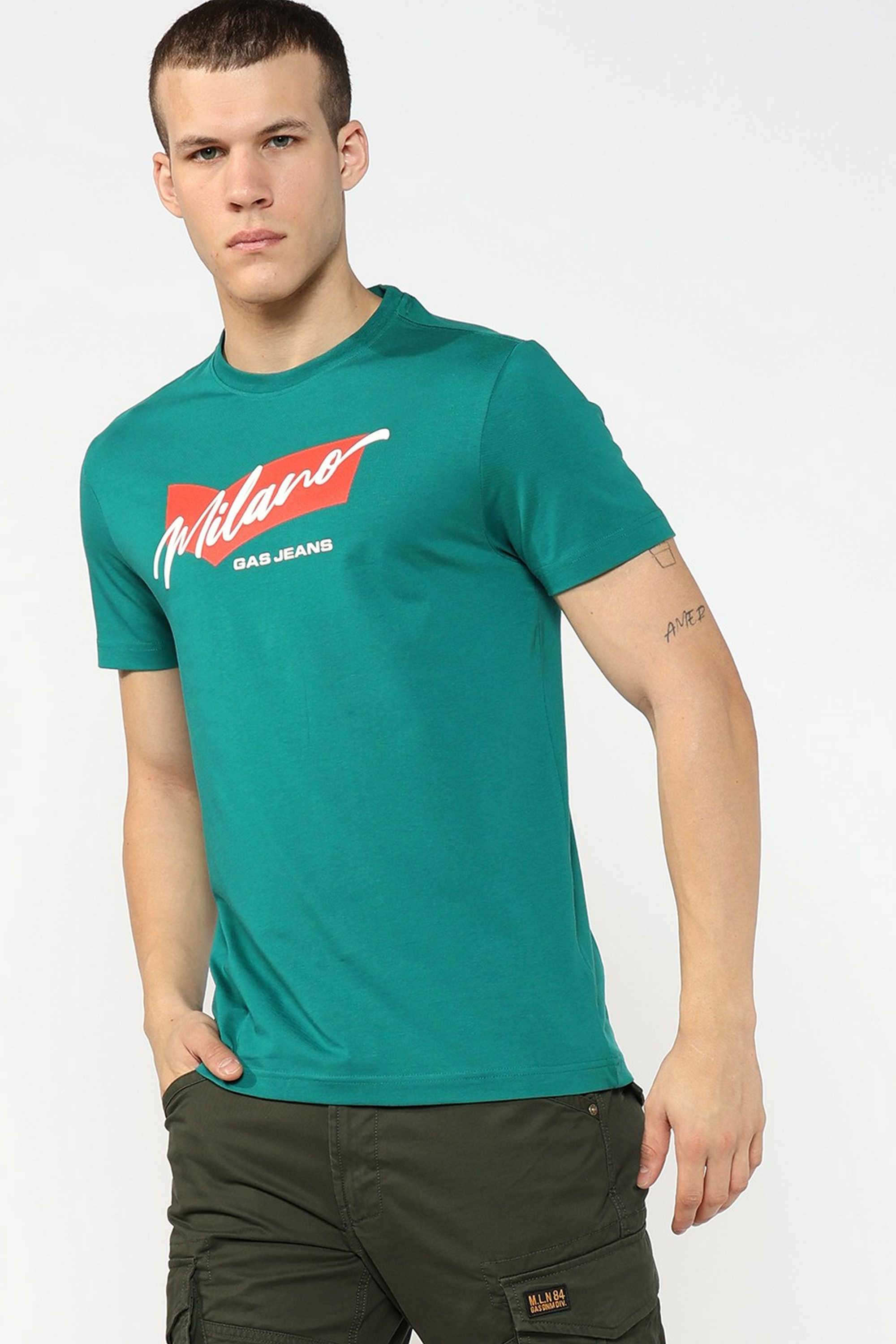 Solid-Cotton-Stretch-Henley-Men-s-T-Shirt