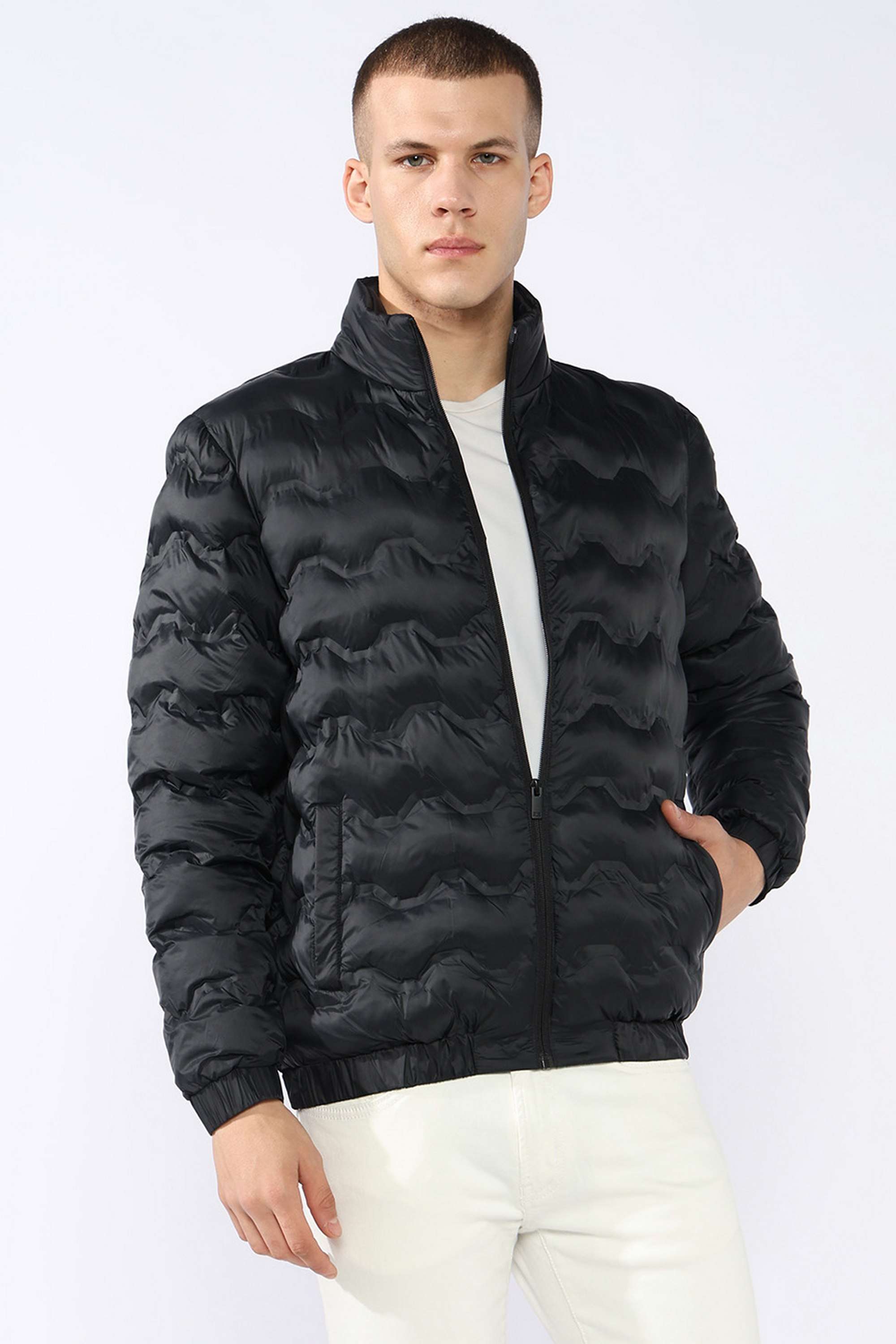 Printed-Polyester-Regular-Fit-Men-s-Jacket