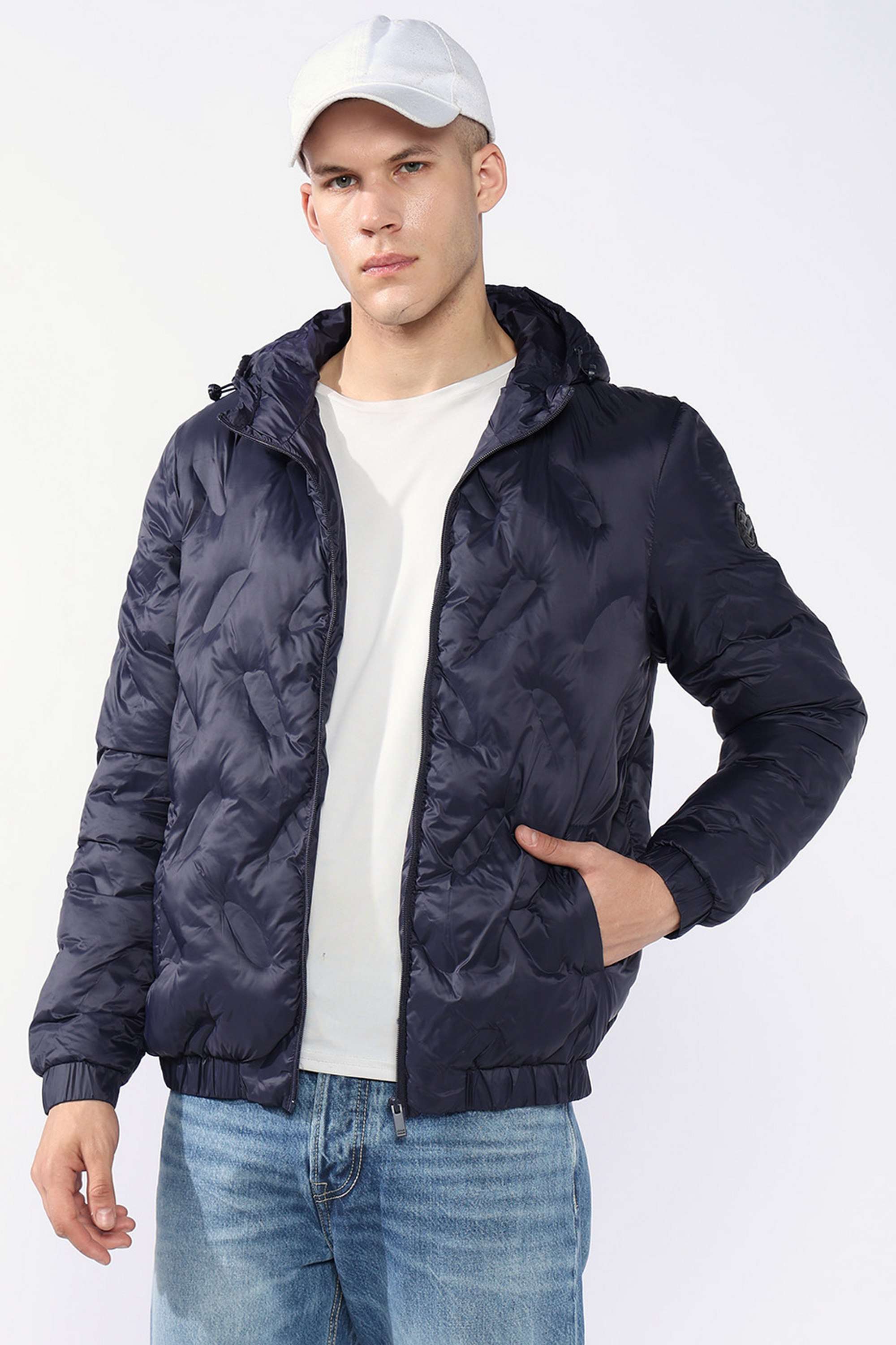 Printed-Polyester-Regular-Fit-Men-s-Jacket