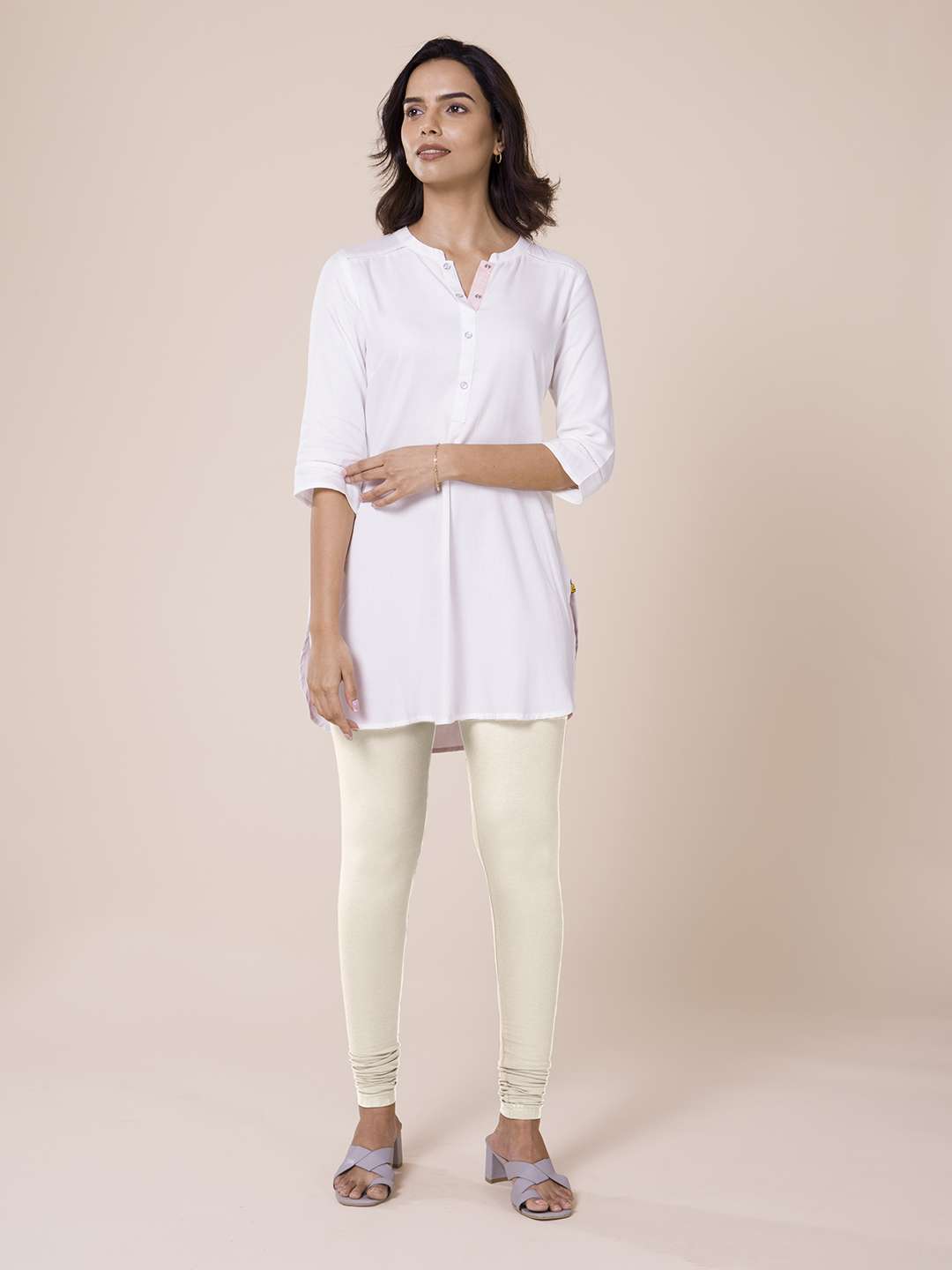 Solid-Full-Length-Cotton-Women-s-Leggings