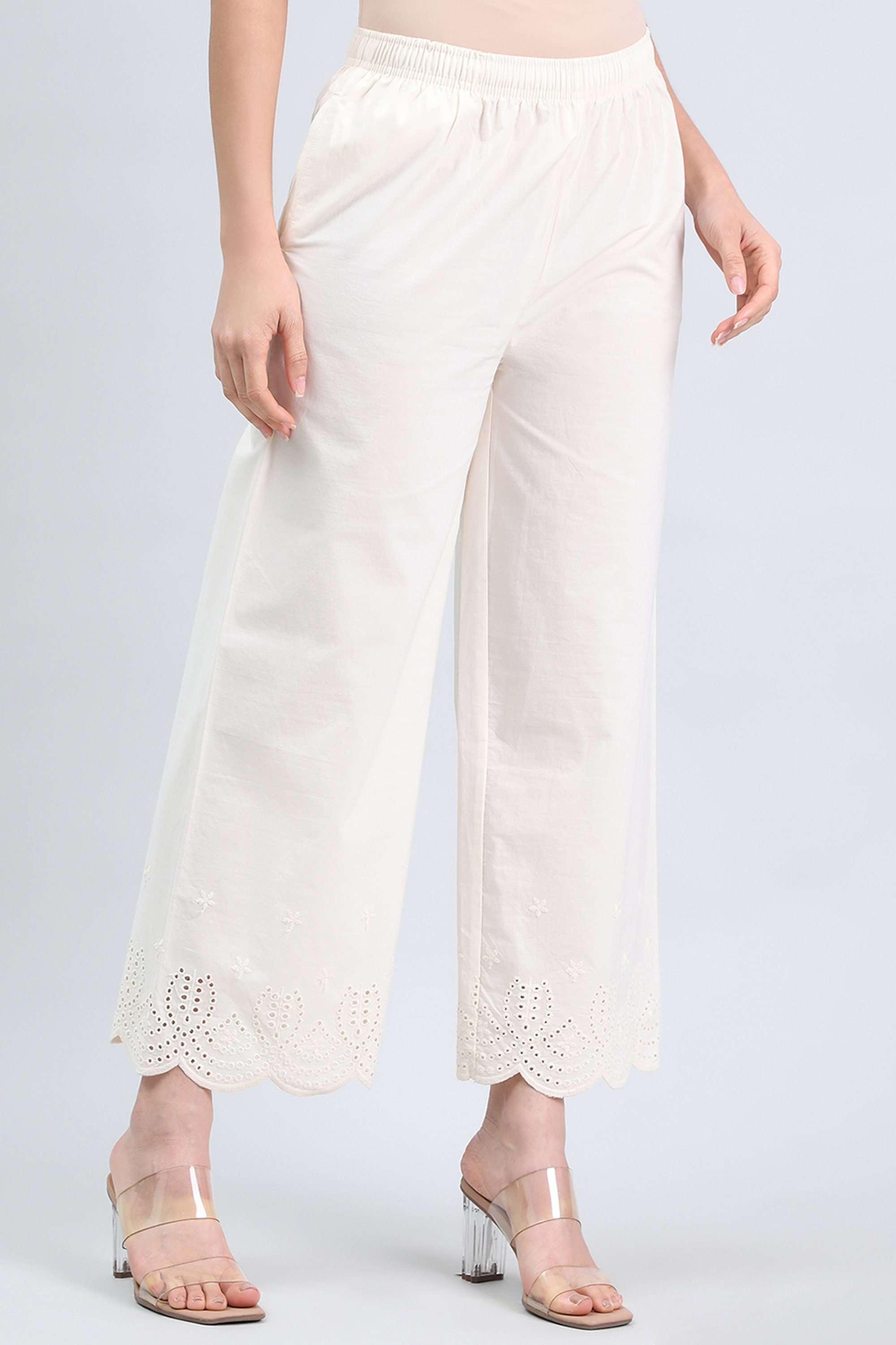 Schiffli-Regular-Fit-Cotton-Women-s-Ankle-Length-Palazzos