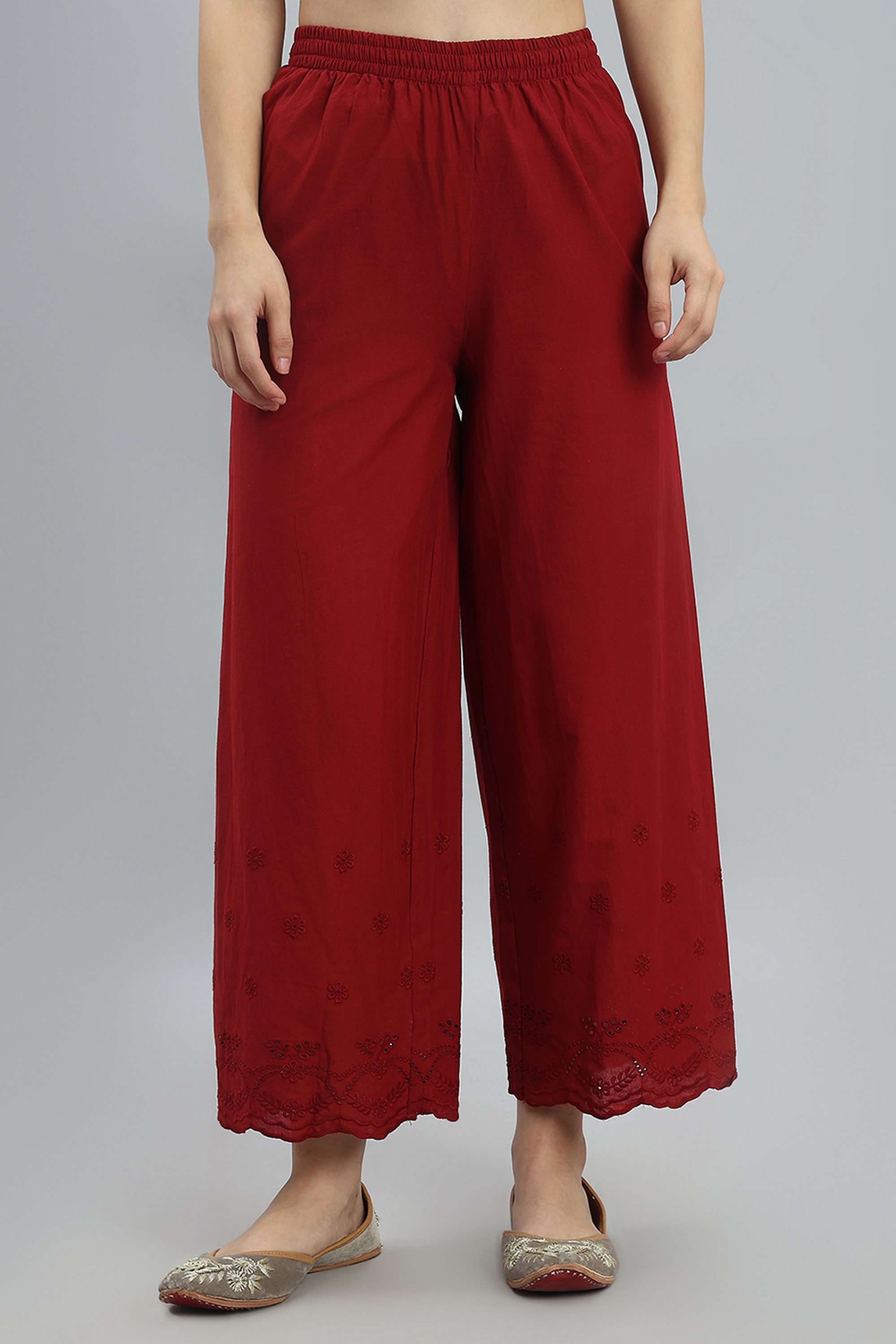 Floral-Regular-Fit-Cotton-Women-s-Ankle-Length-Palazzos