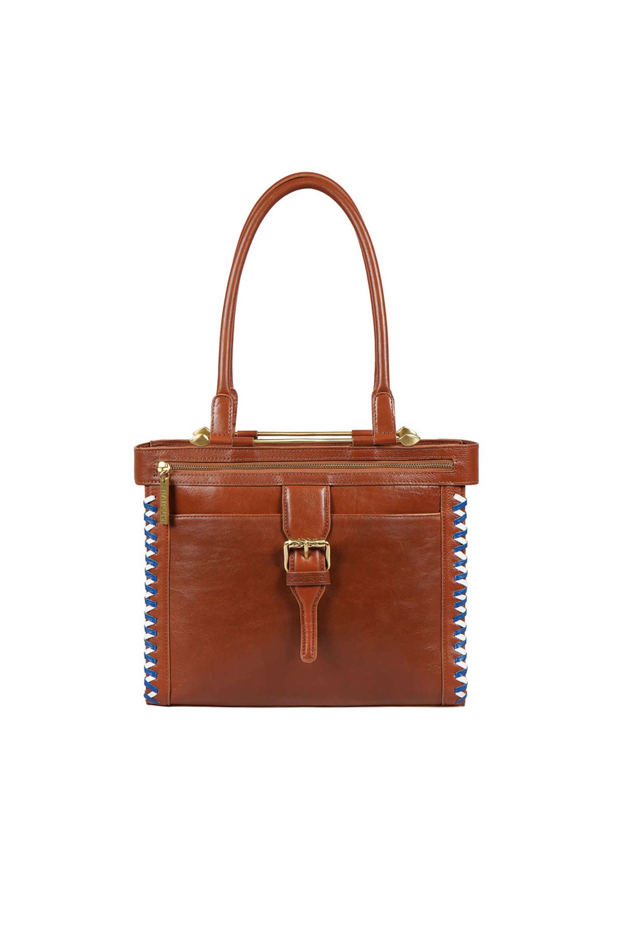 Harlem-Pure-Leather-Zipper-Closure-Women-s-Shoulder-Bag